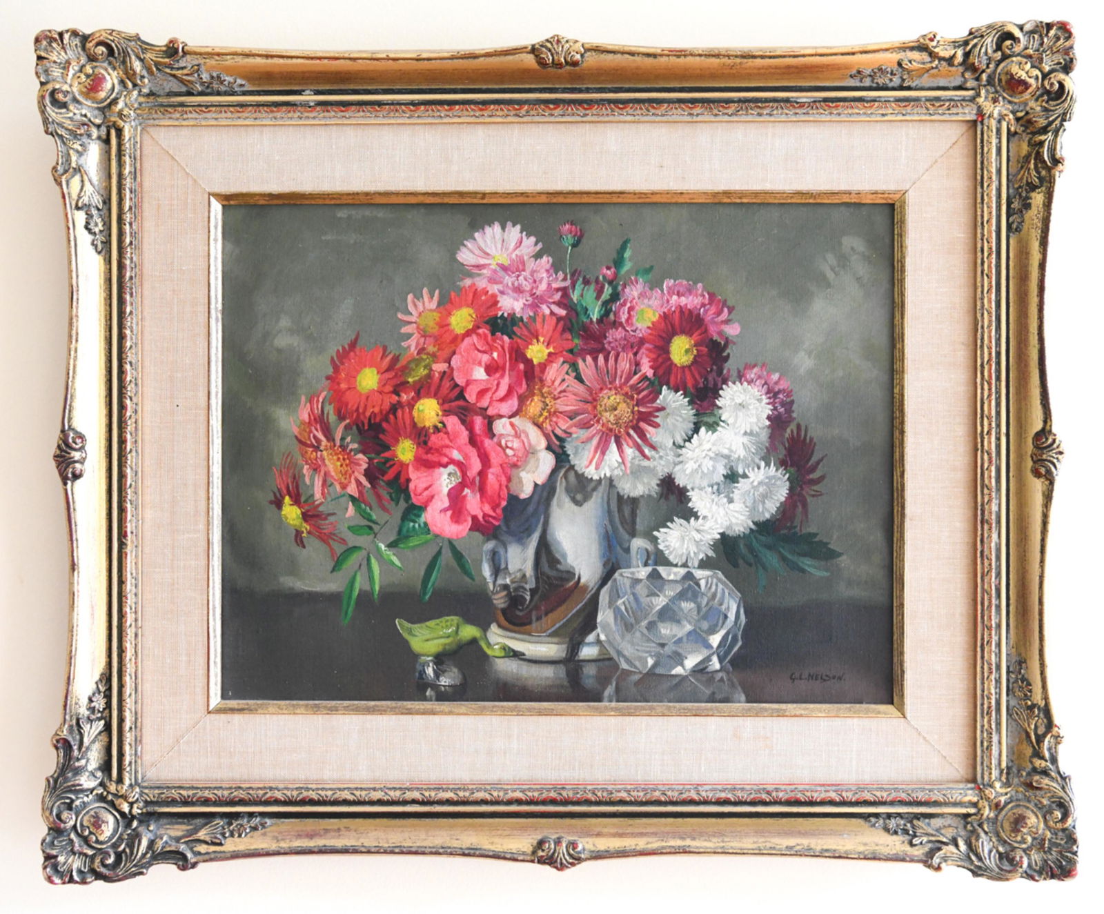 GEORGE LAWRENCE NELSON STILL LIFE O/C (1 of 10)