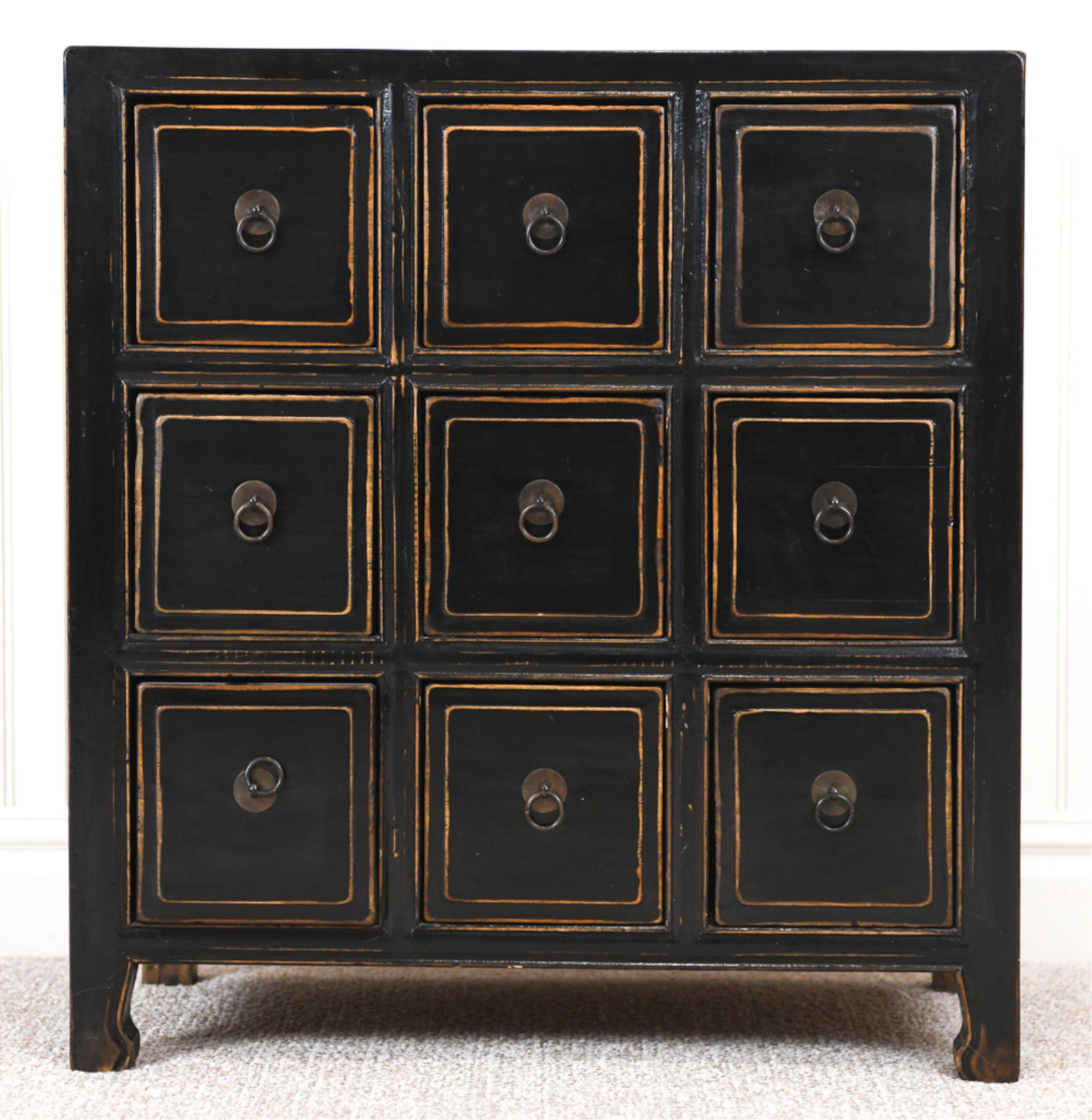 CHINESE APOTHECARY STYLE CHEST (1 of 9)