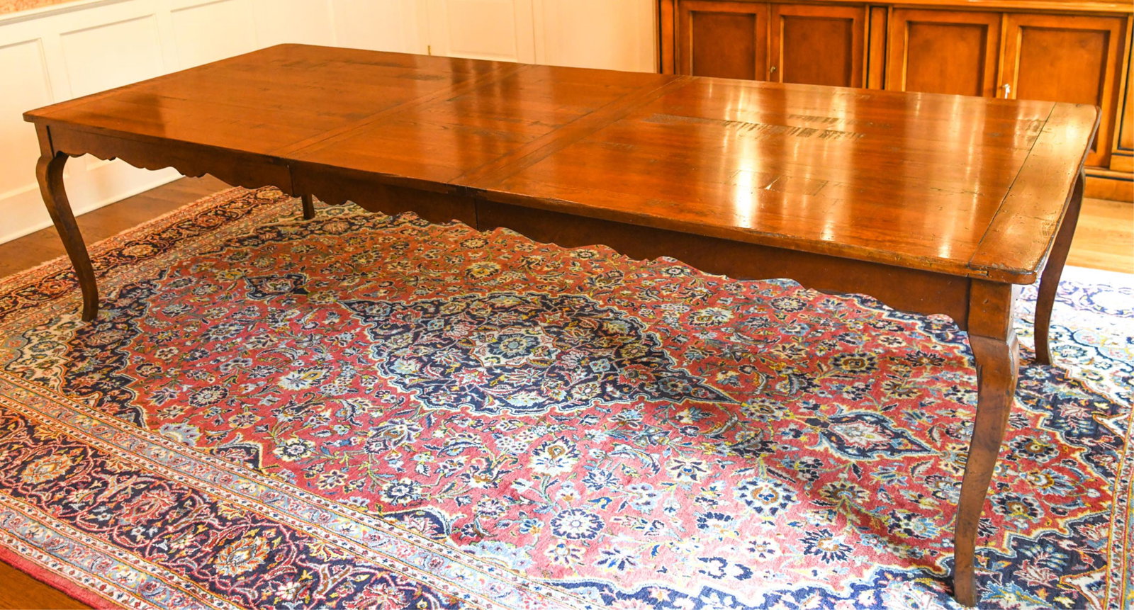 WRIGHT TABLE COMPANY FARMHOUSE DINING TABLE (1 of 17)