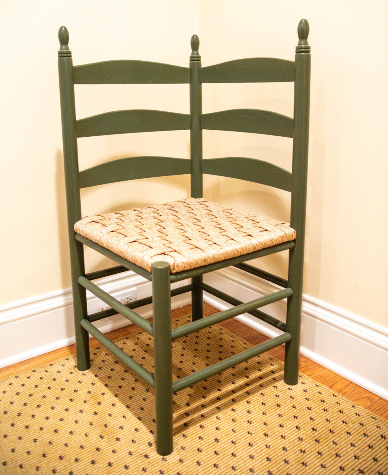 LADDER BACK CORNER CHAIR (1 of 10)