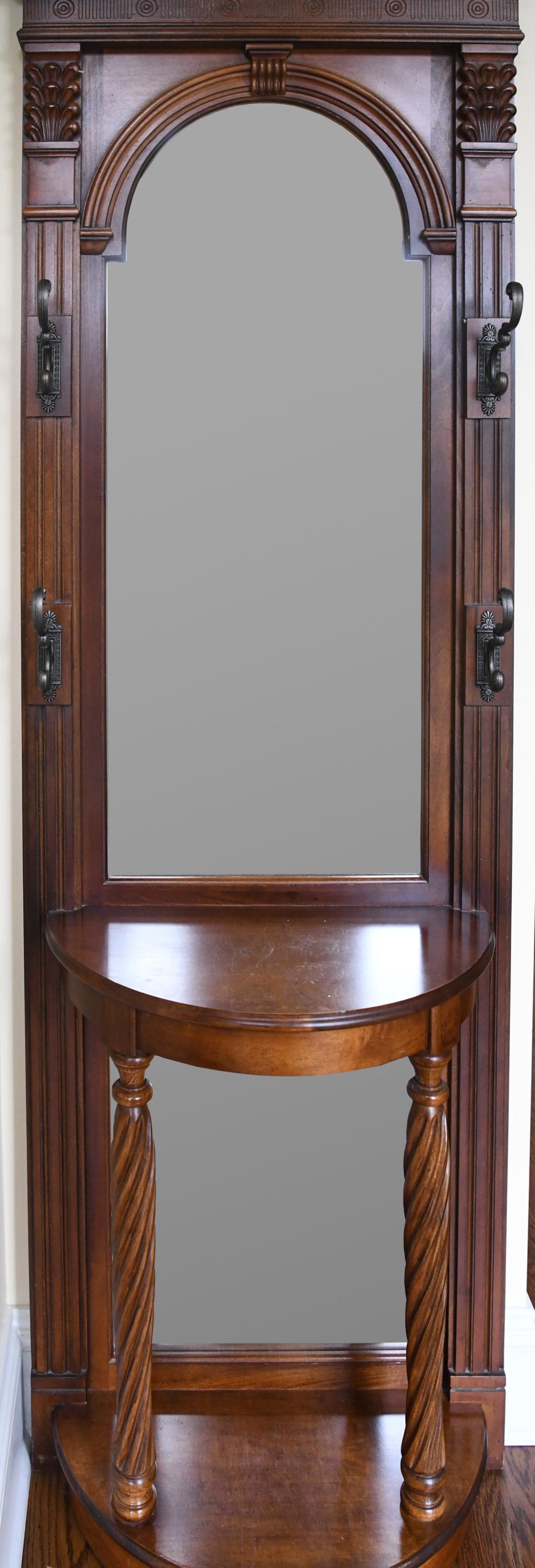 CONTEMPORARY HALL MIRROR / RACK (1 of 9)