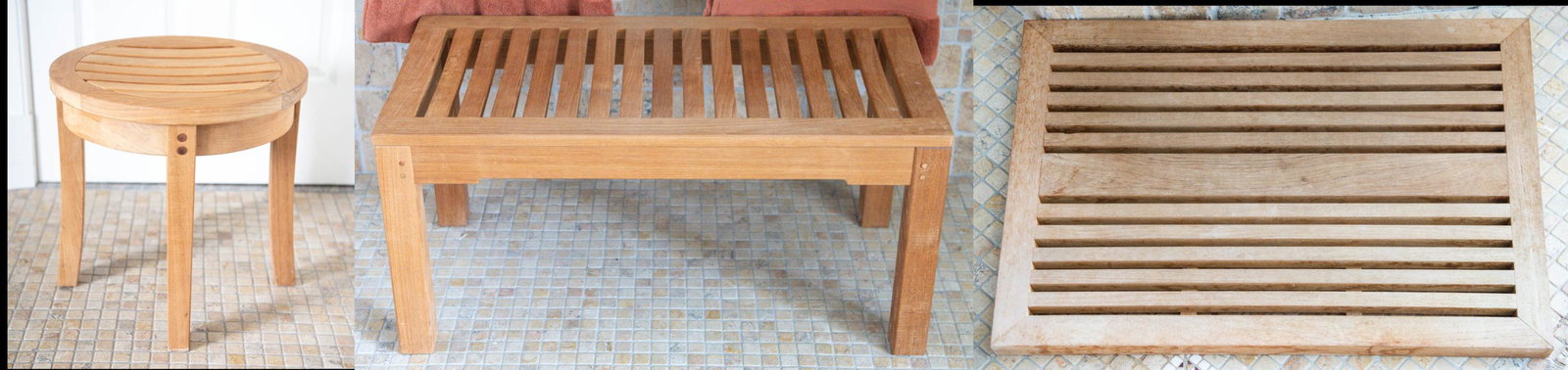 CONTEMPORARY SLATTED TEAK GROUPING (1 of 11)