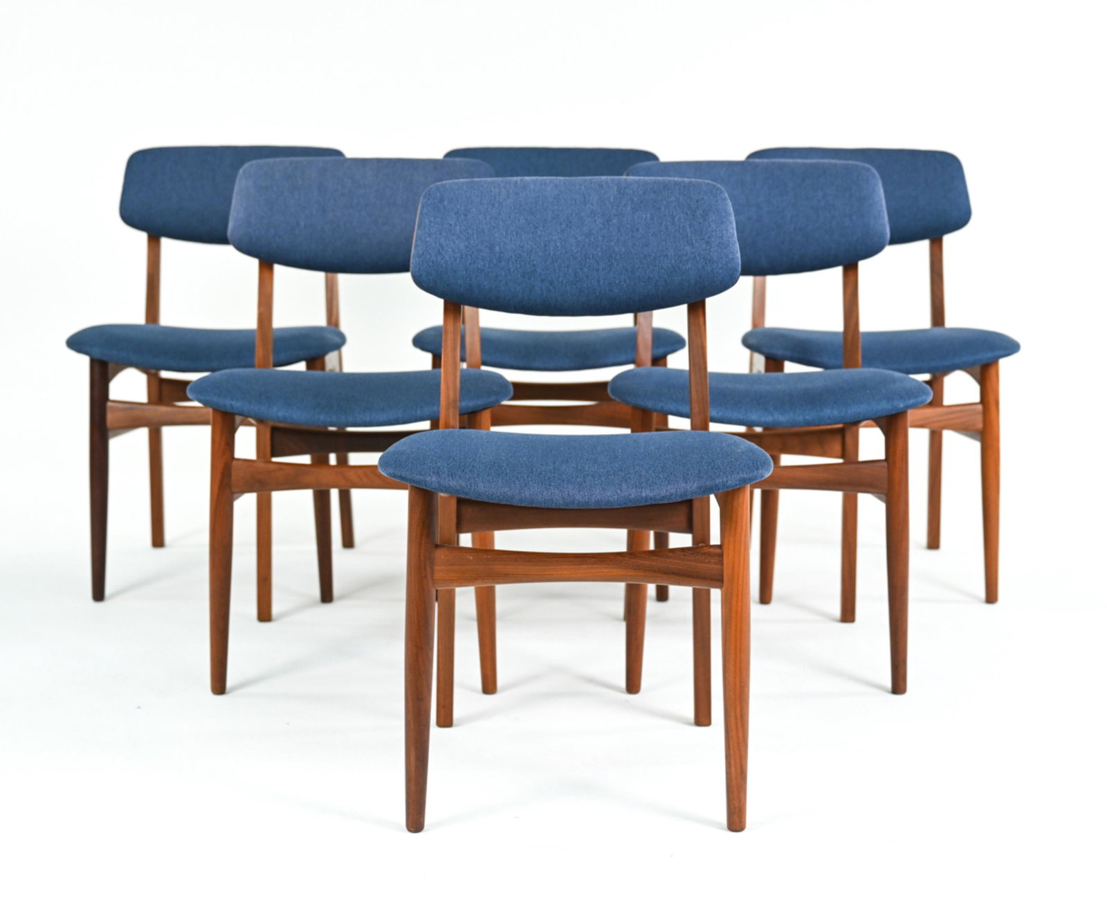 (6) DANISH TEAK DINING CHAIRS (1 of 11)
