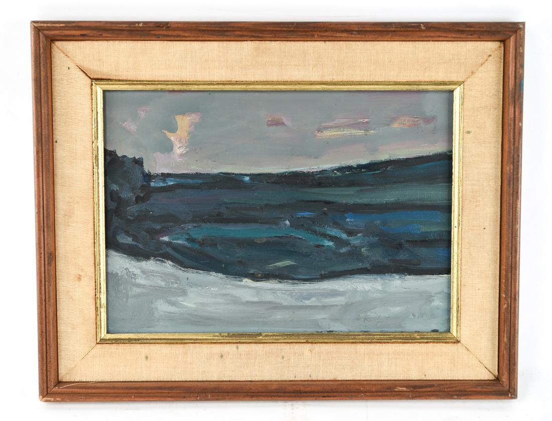 RONNIE CUTLER ABSTRACT LANDSCAPE O/C (1 of 7)