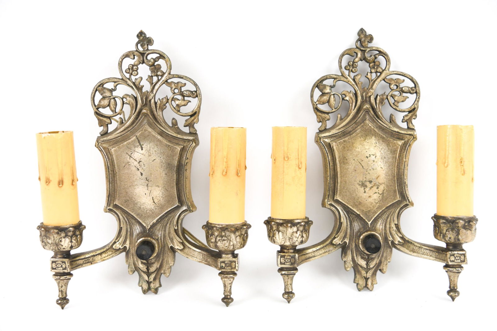 PAIR OF SEGAR STUDIOS SPANISH REVIVAL SCONCES (1 of 10)