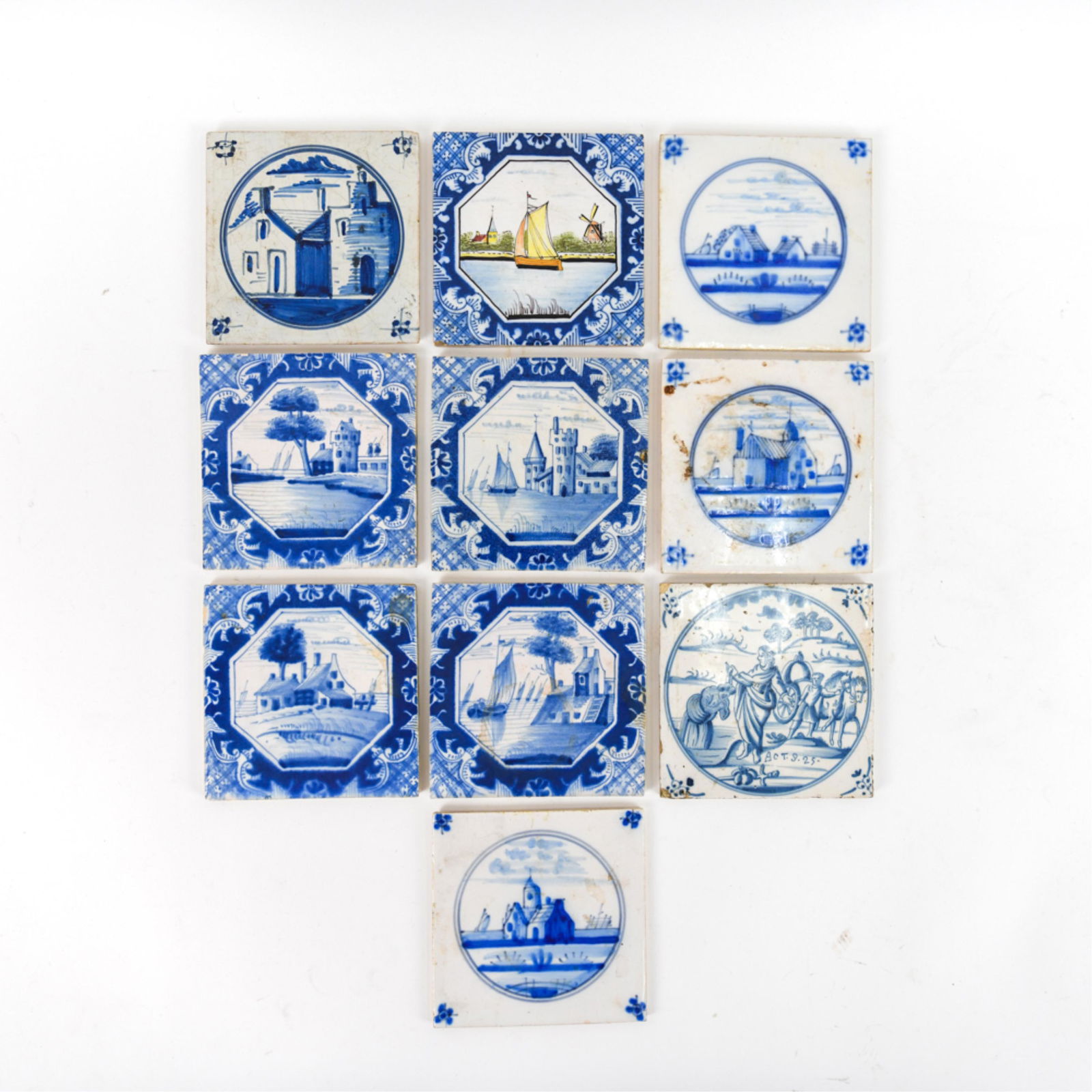 (10) DELFT TILES (1 of 10)