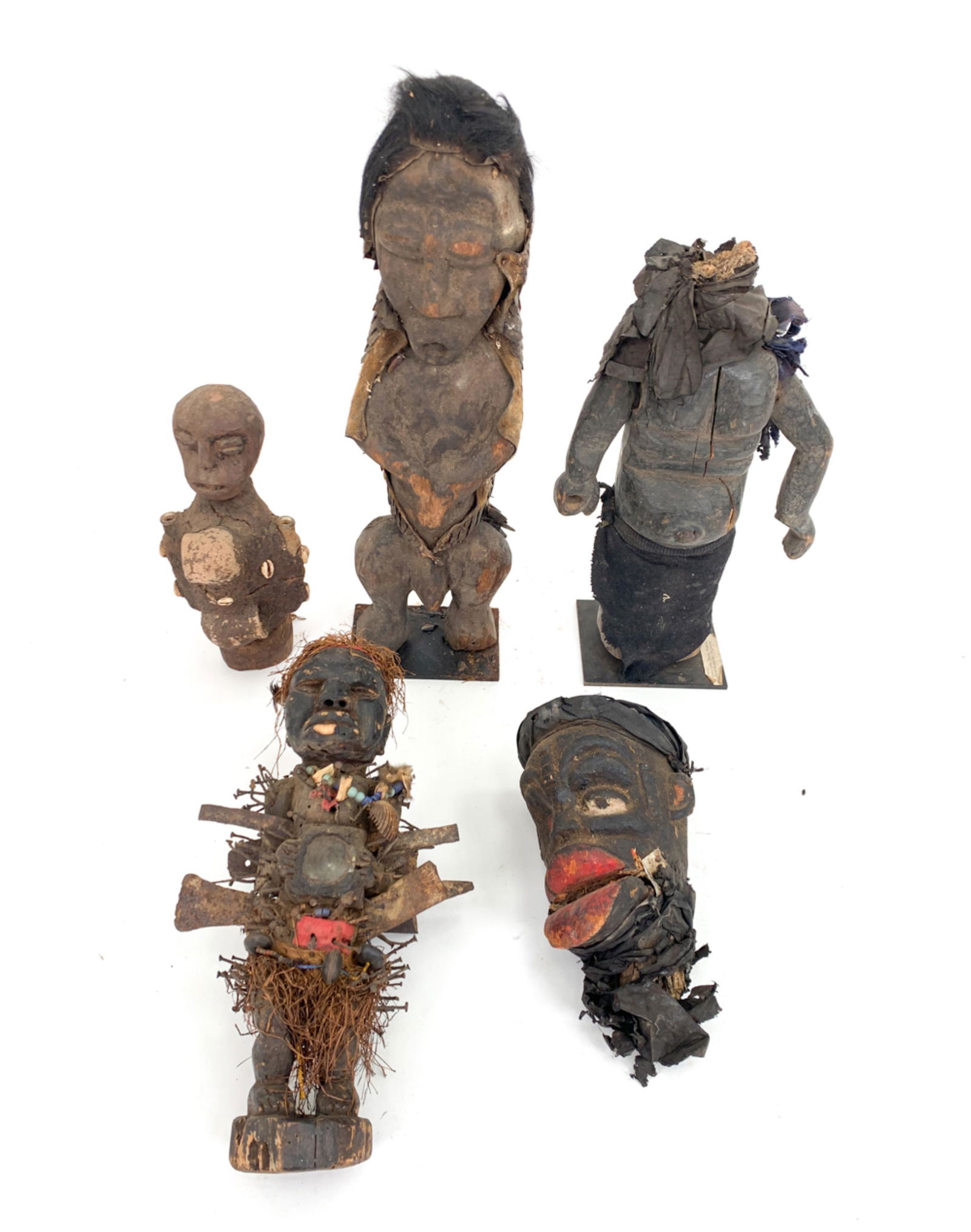 (4) AFRICAN SCULPTURES (1 of 12)