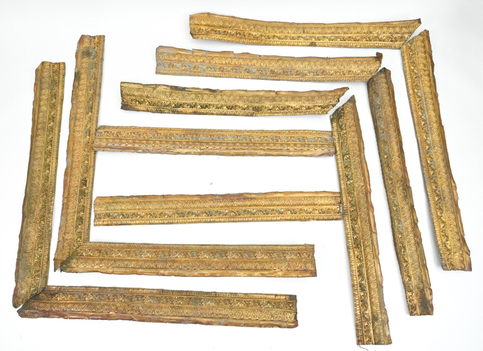 (12) REPOUSSE BRASS ELEMENTS (1 of 14)