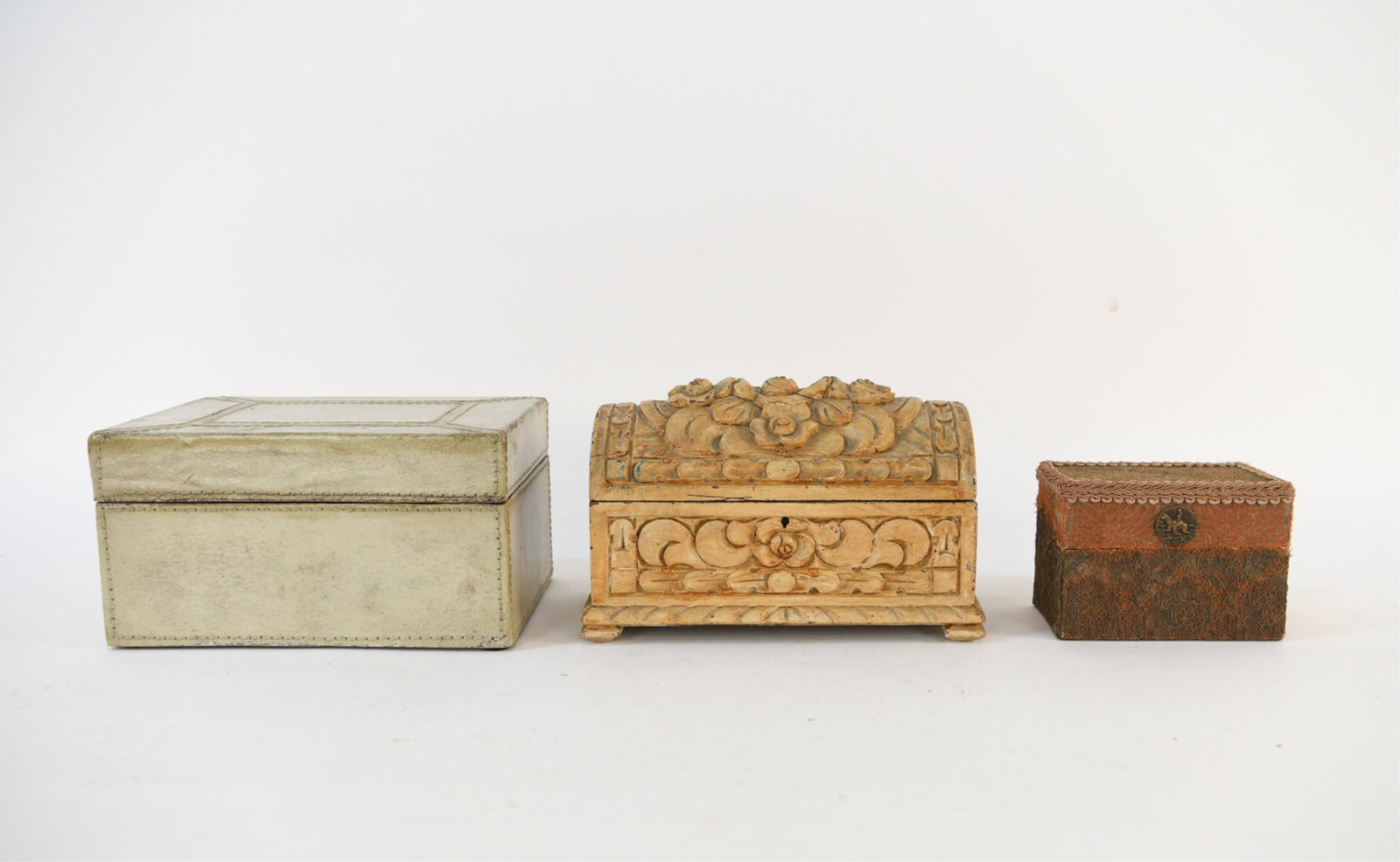 GROUPING OF DECORATIVE WOOD BOXES (1 of 18)
