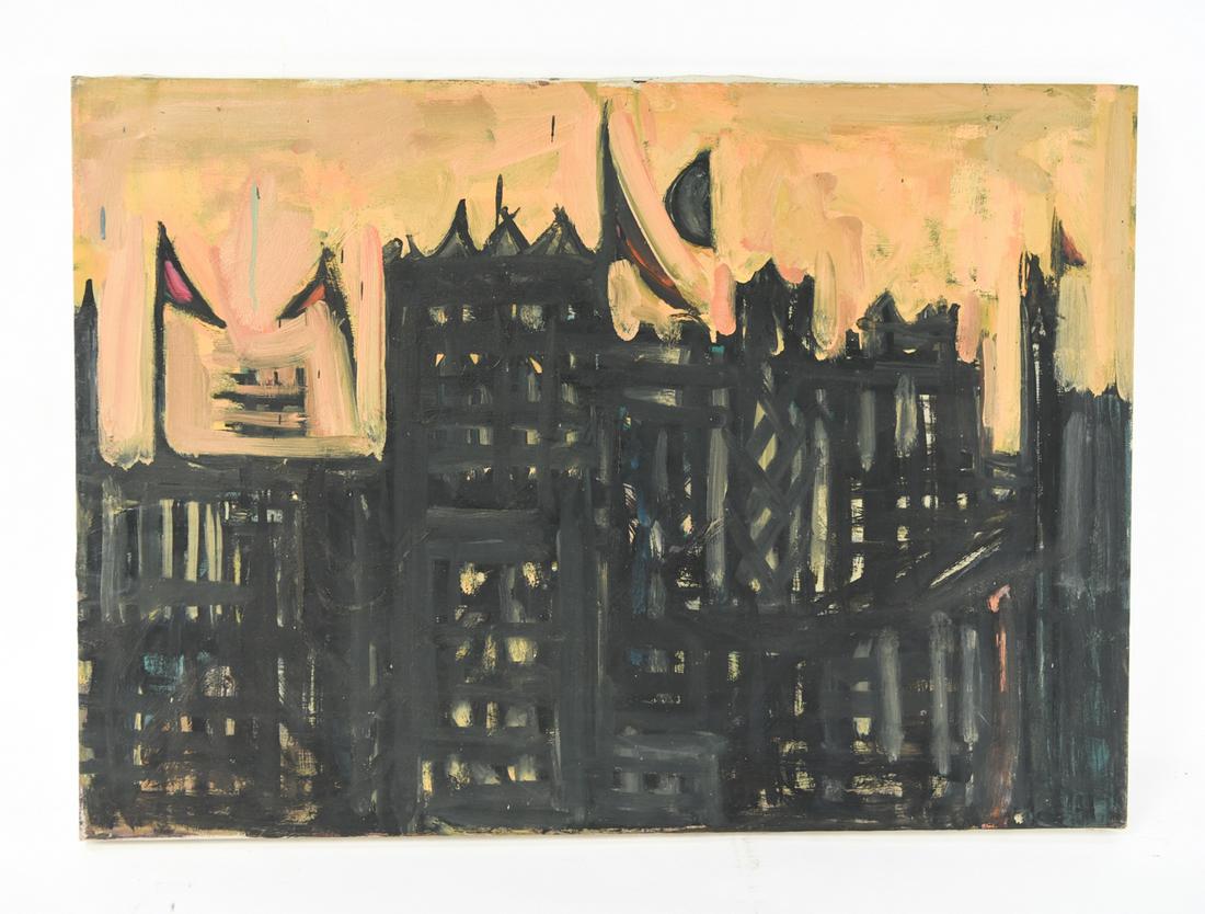 RONNIE CUTLER ABSTRACT CITYSCAPE (1 of 8)