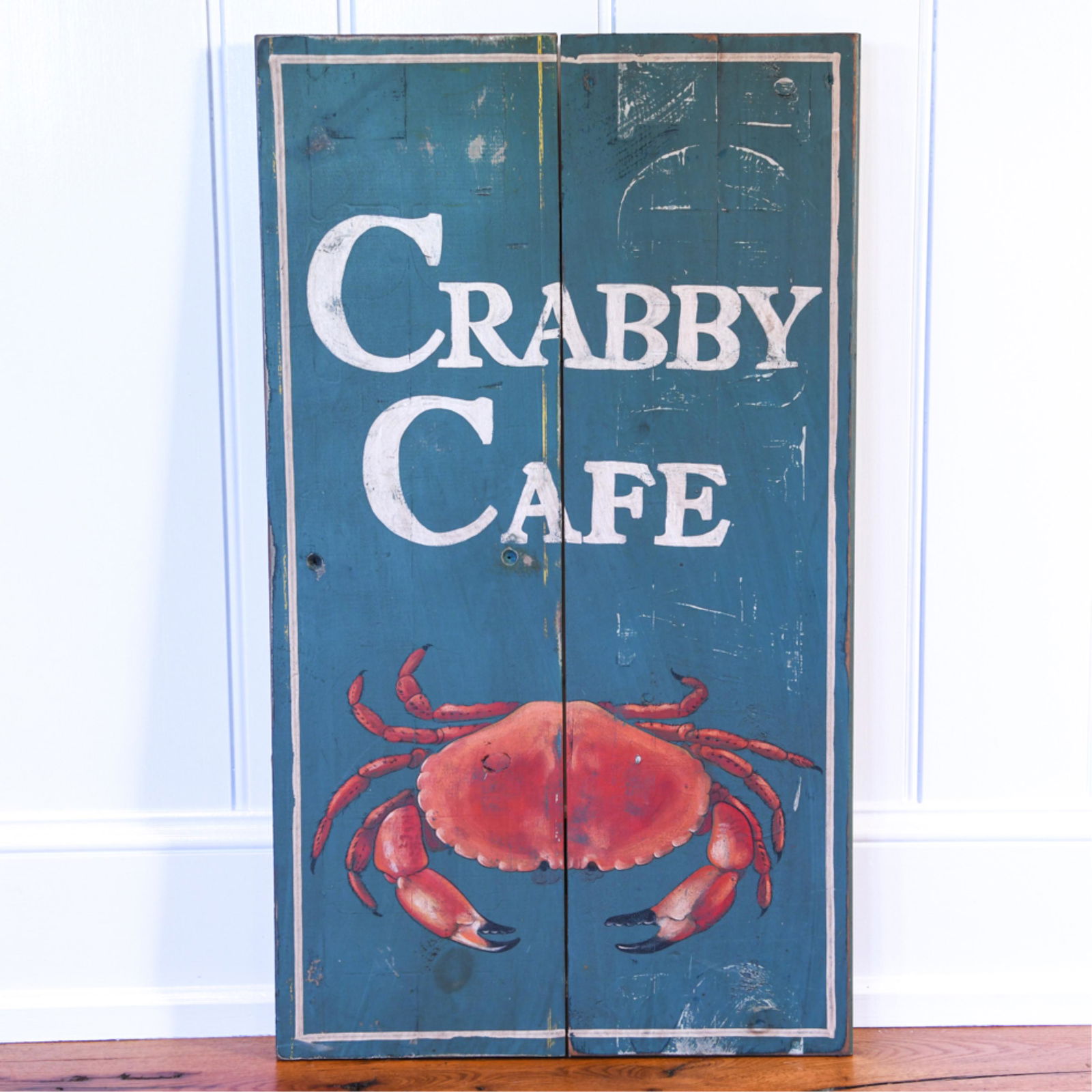 CONTEMPORARY FOLK ART PAINTED SIGN (1 of 5)