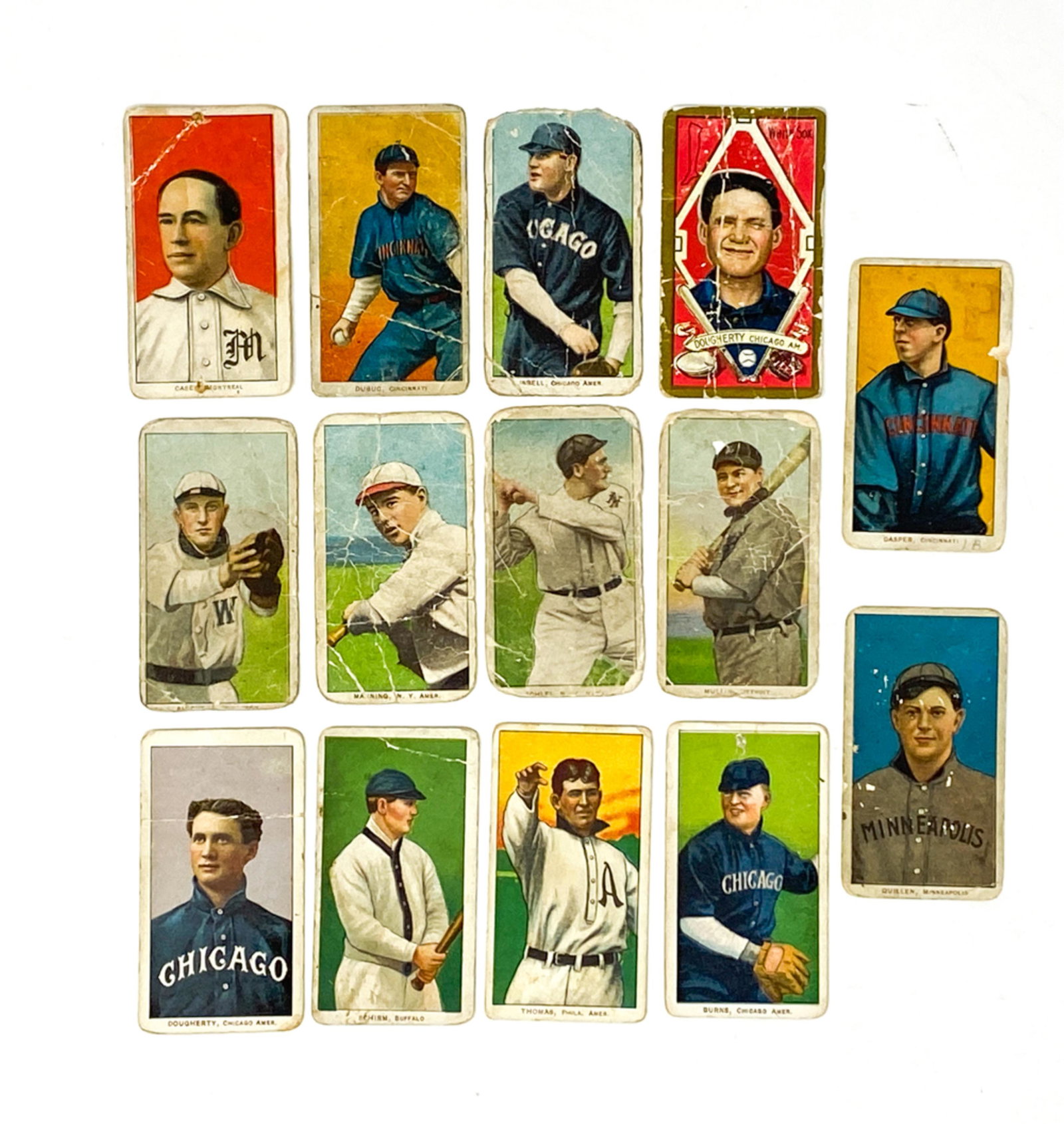 BASEBALL CIGARETTE TRADING CARDS (1 of 8)
