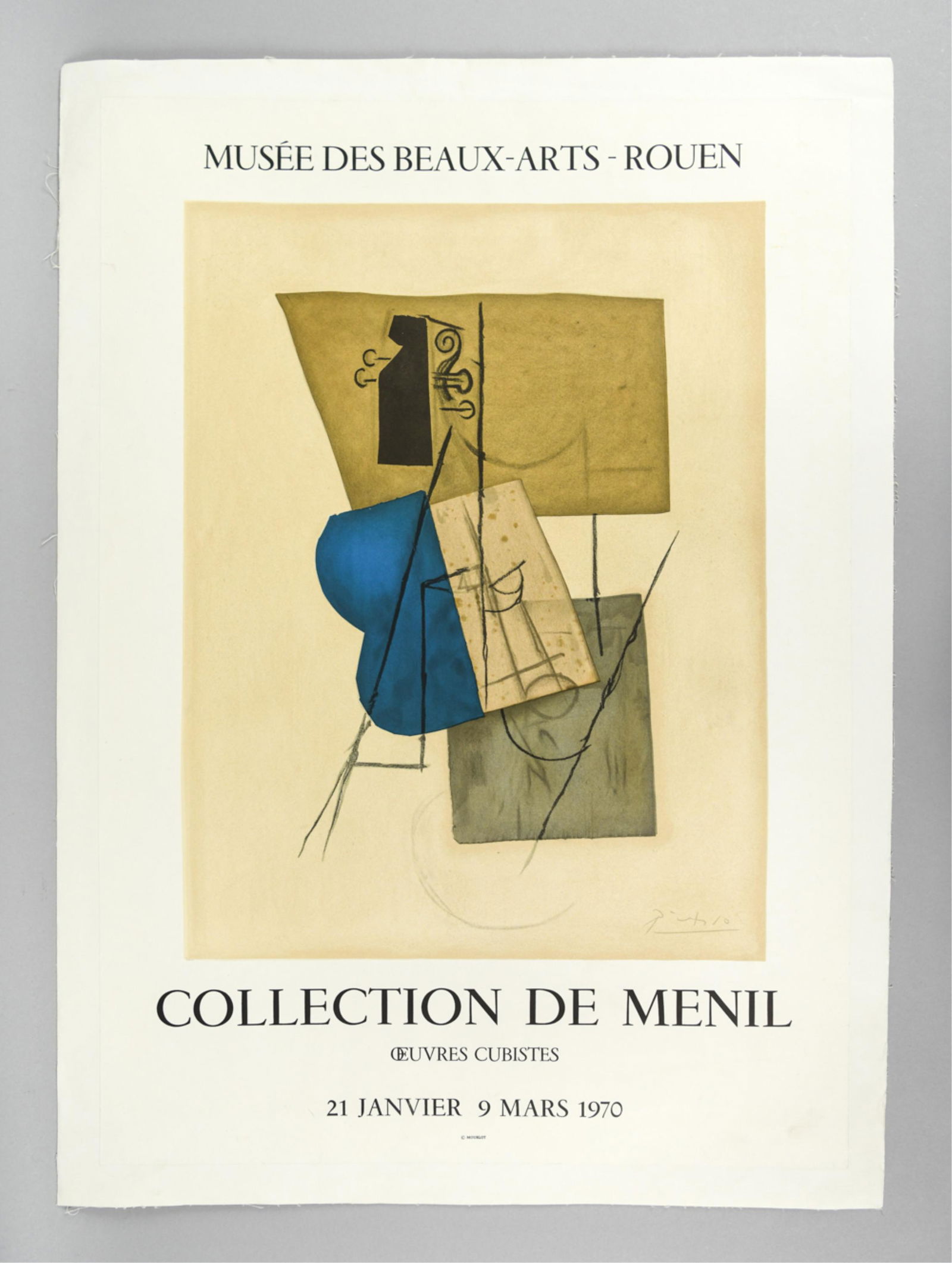 PICASSO 1970 MUSEE DE BEAUX ARTS ROUEN POSTER (1 of 8)