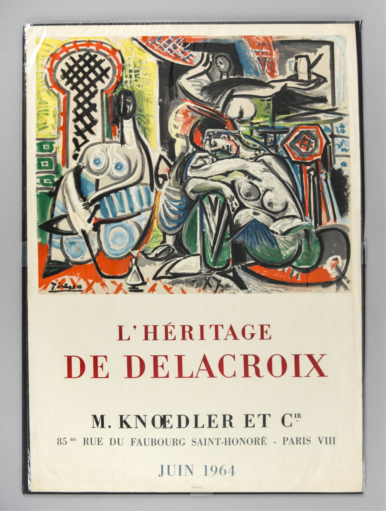 PICASSO 1964 EXHIBITION POSTER (1 of 8)