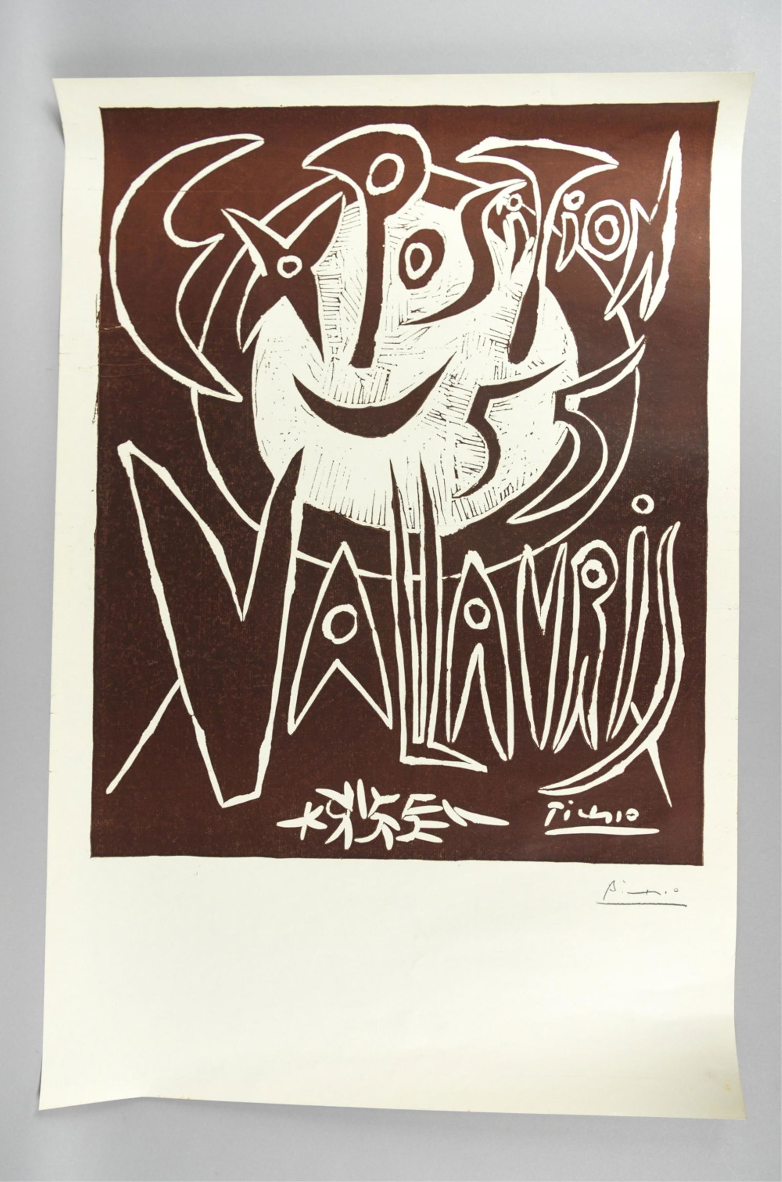 PICASSO 1955 VALLAURIS SIGNED LINOCUT (1 of 11)