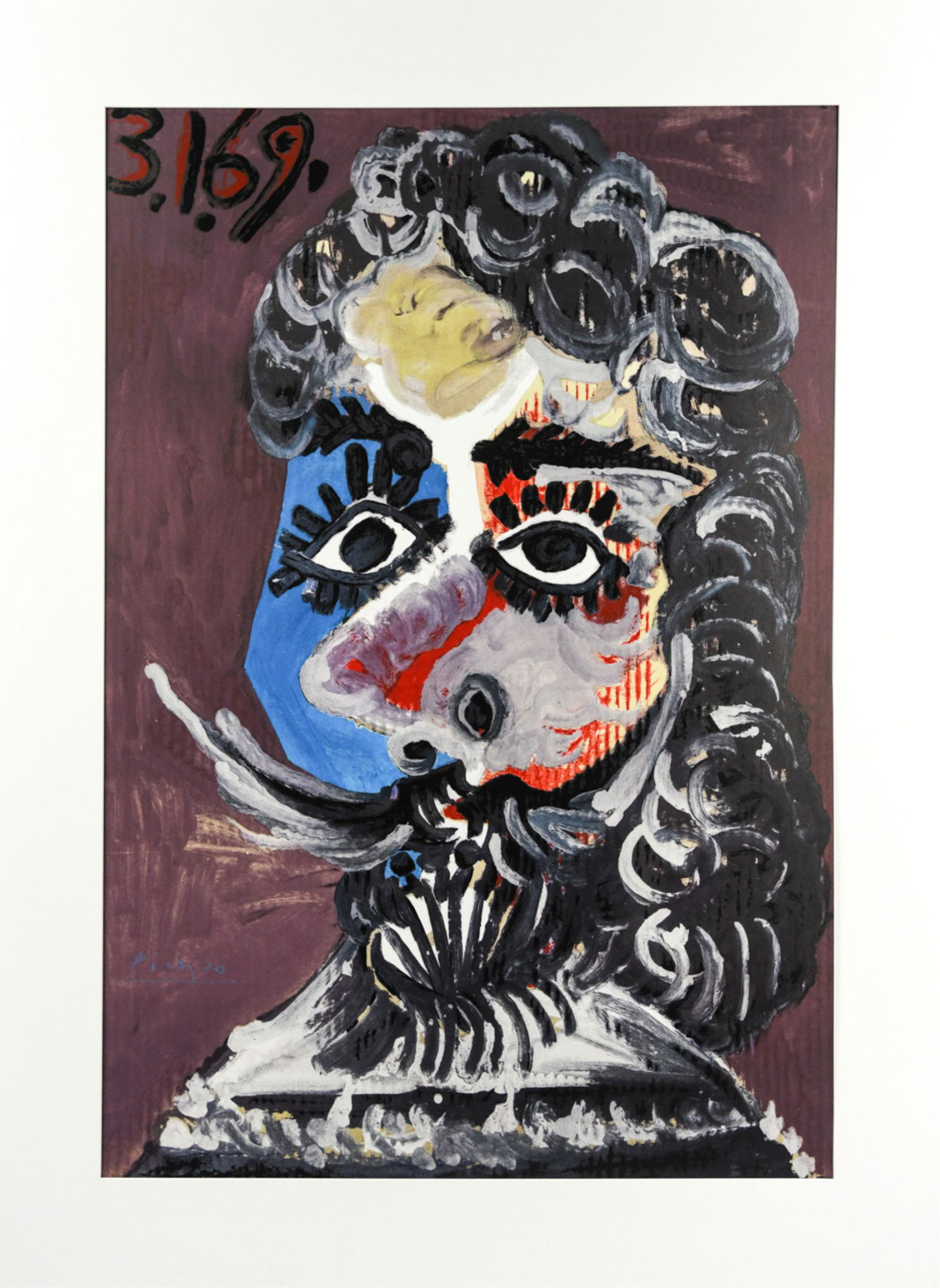 PICASSO MARLBOROUGH LITHOGRAPH 1970 (1 of 14)