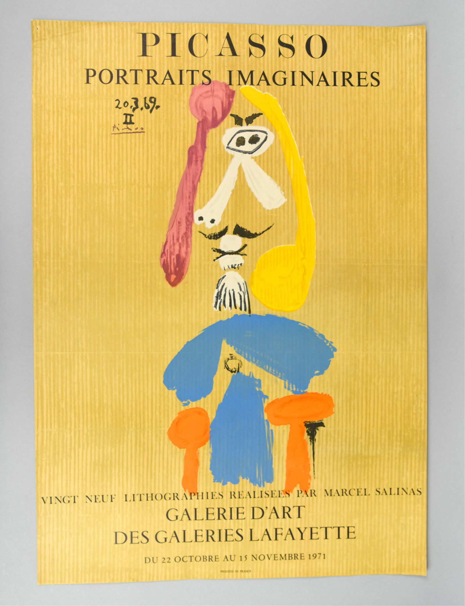 PICASSO 1971 EXHIBITION POSTER (1 of 9)