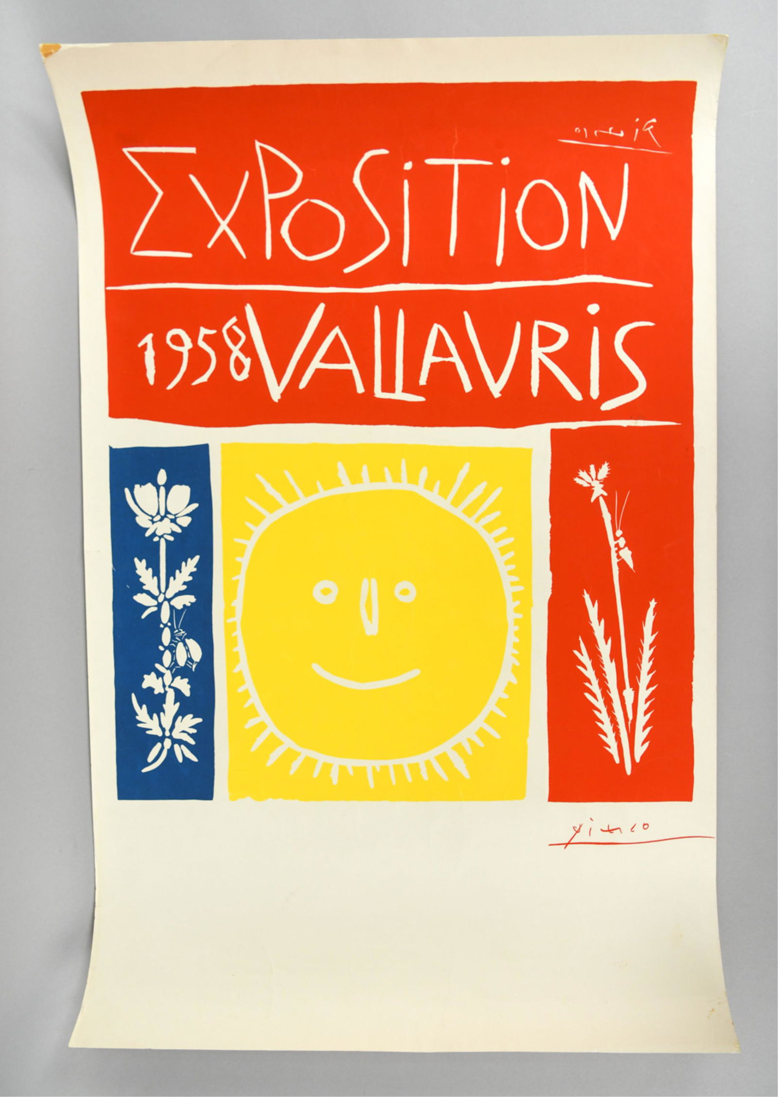PICASSO 1958 VALLAURIS EXHIBITION LITHOGRAPH (1 of 11)