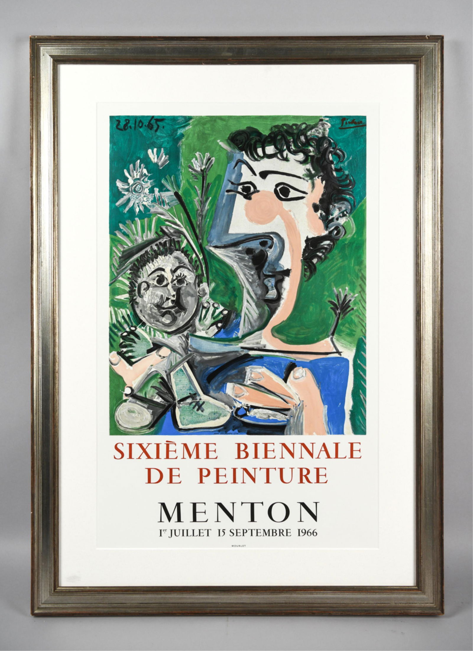PICASSO 1966 SIXIEME BIENNALE POSTER (1 of 11)