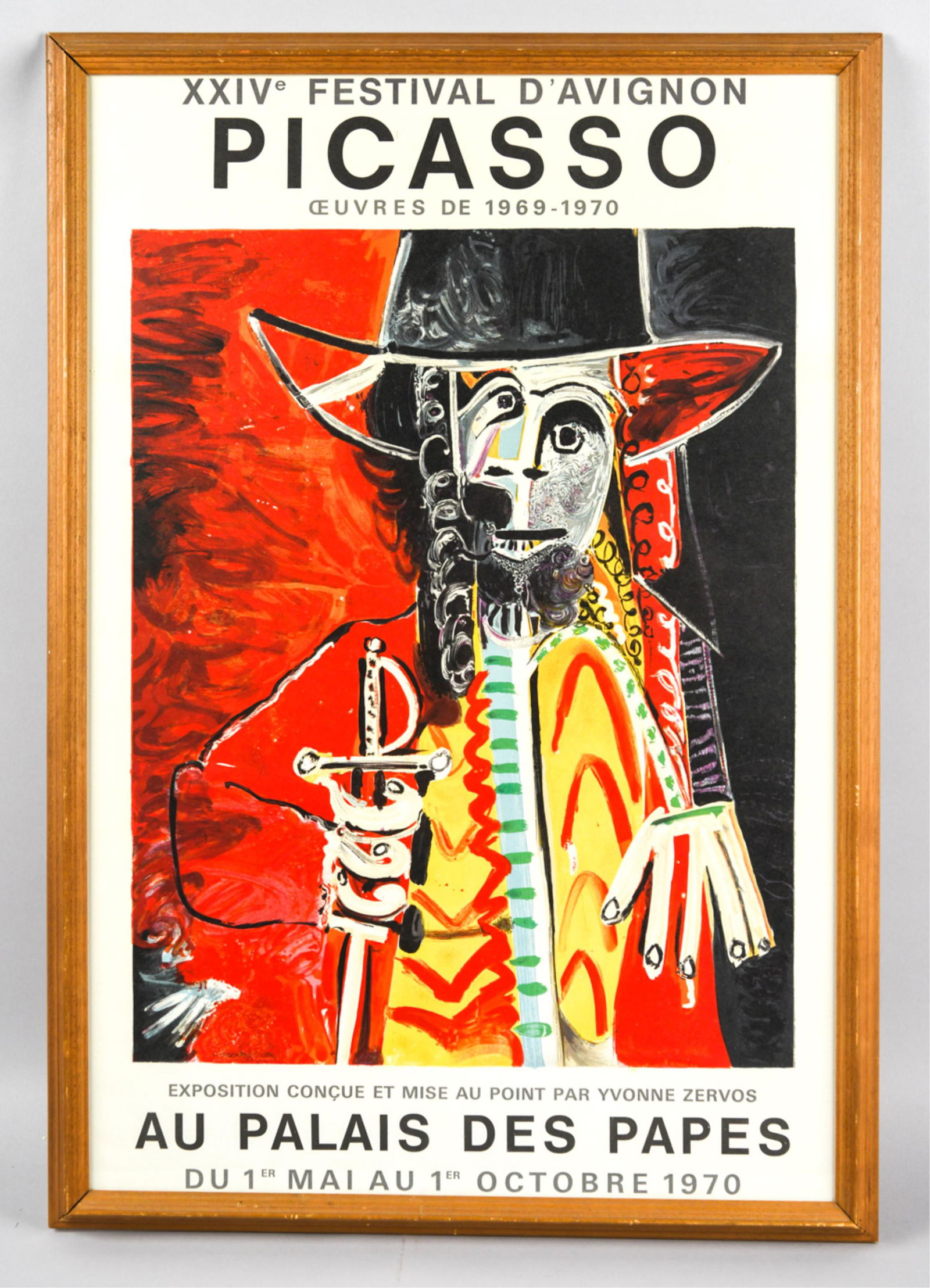 1970 AVIGNON FESTIVAL PICASSO POSTER (1 of 10)