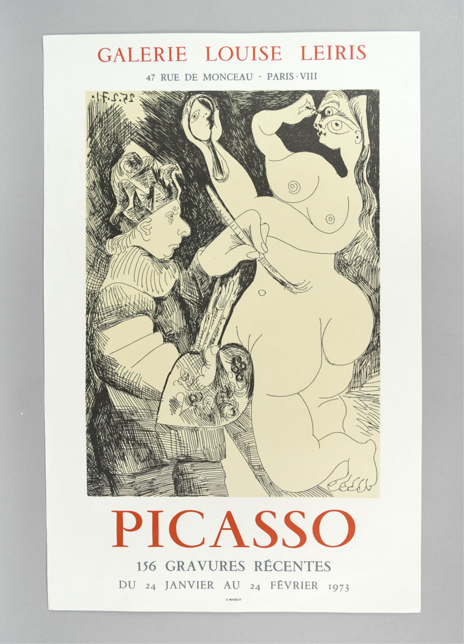 PICASSO 1973 EXHIBITION POSTER (1 of 7)