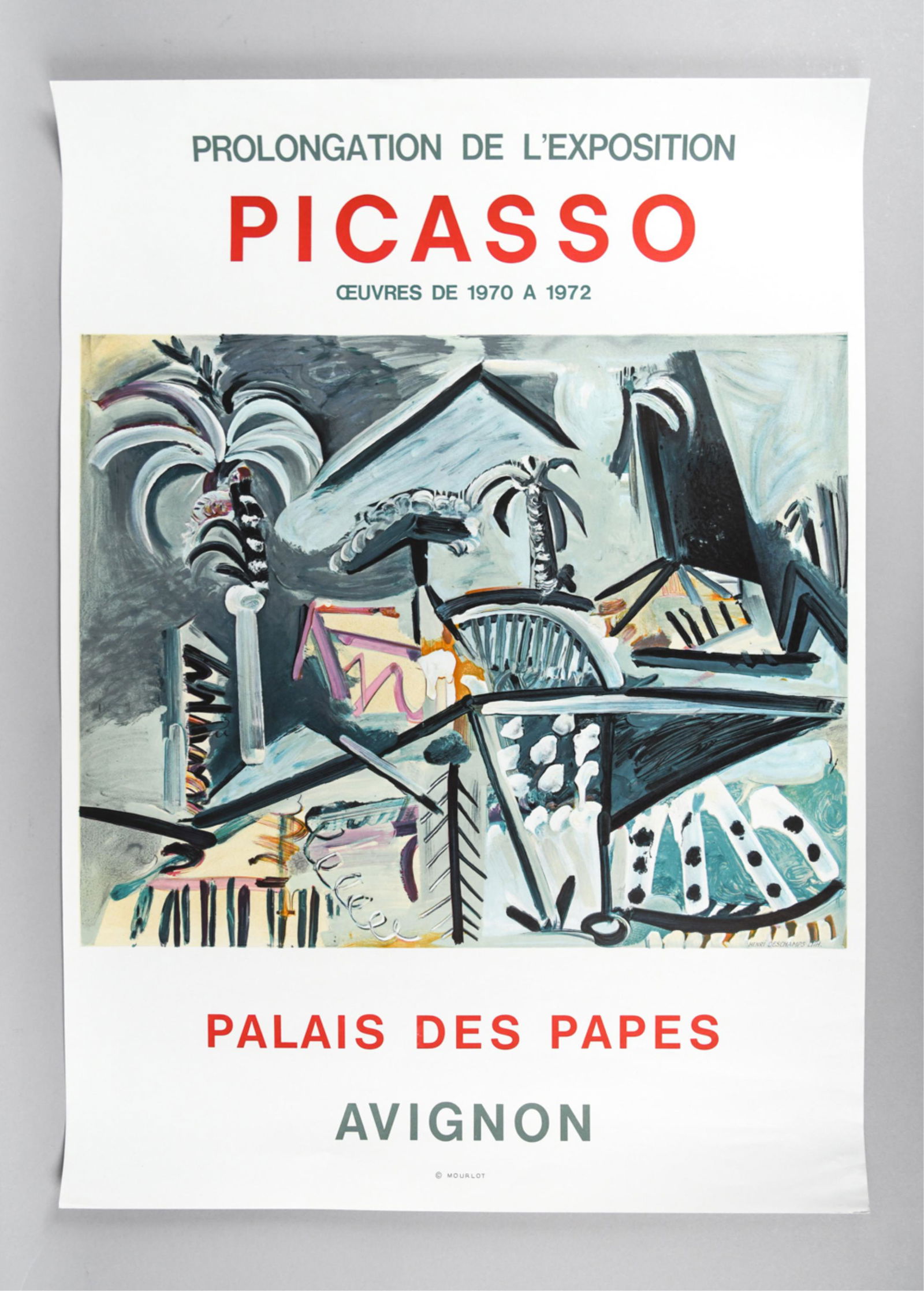 PICASSO AVIGNON EXHIBITION POSTER 1973 (1 of 7)