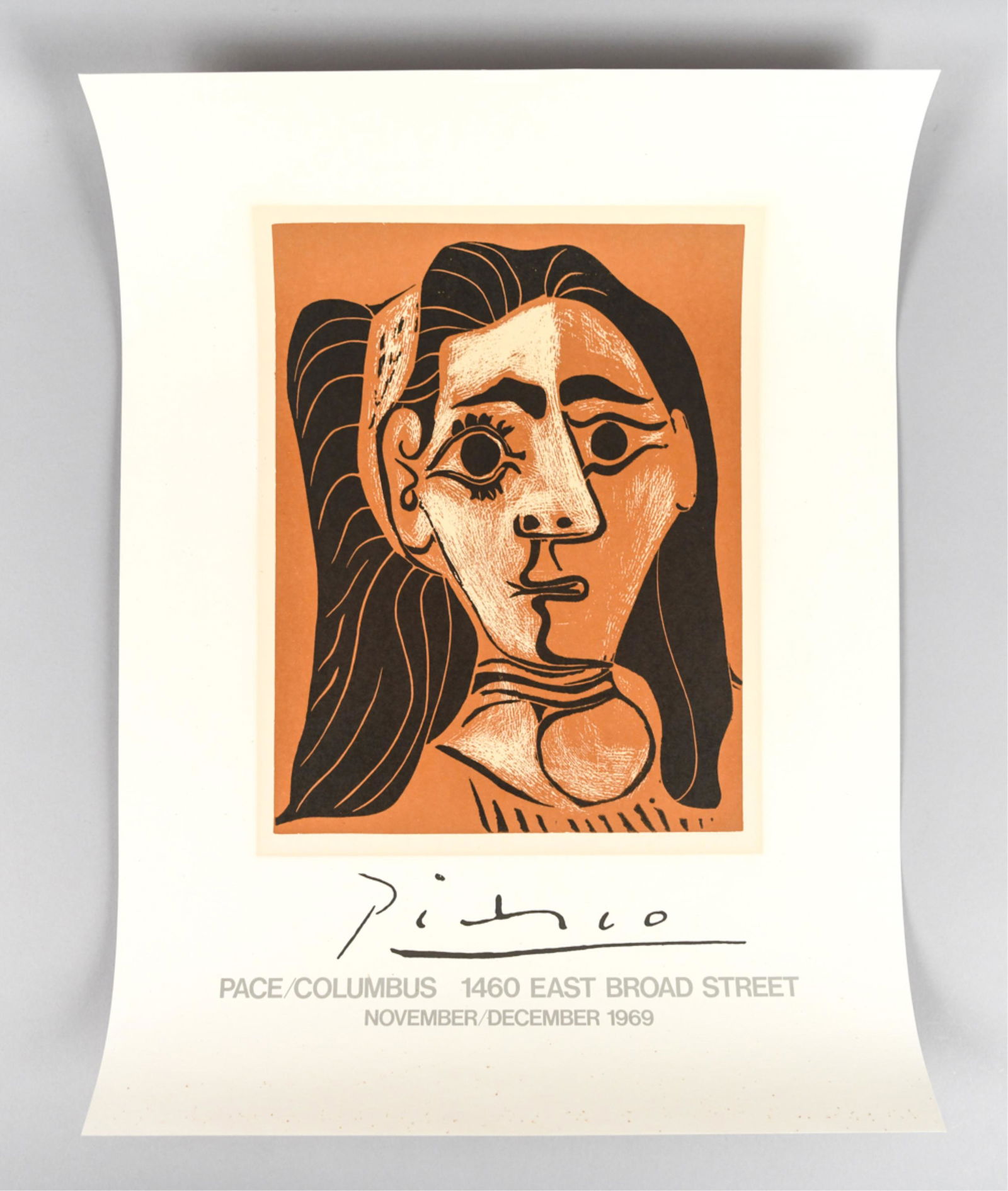 1969 PICASSO PACE COLUMBUS EXHIBITION POSTER (1 of 6)