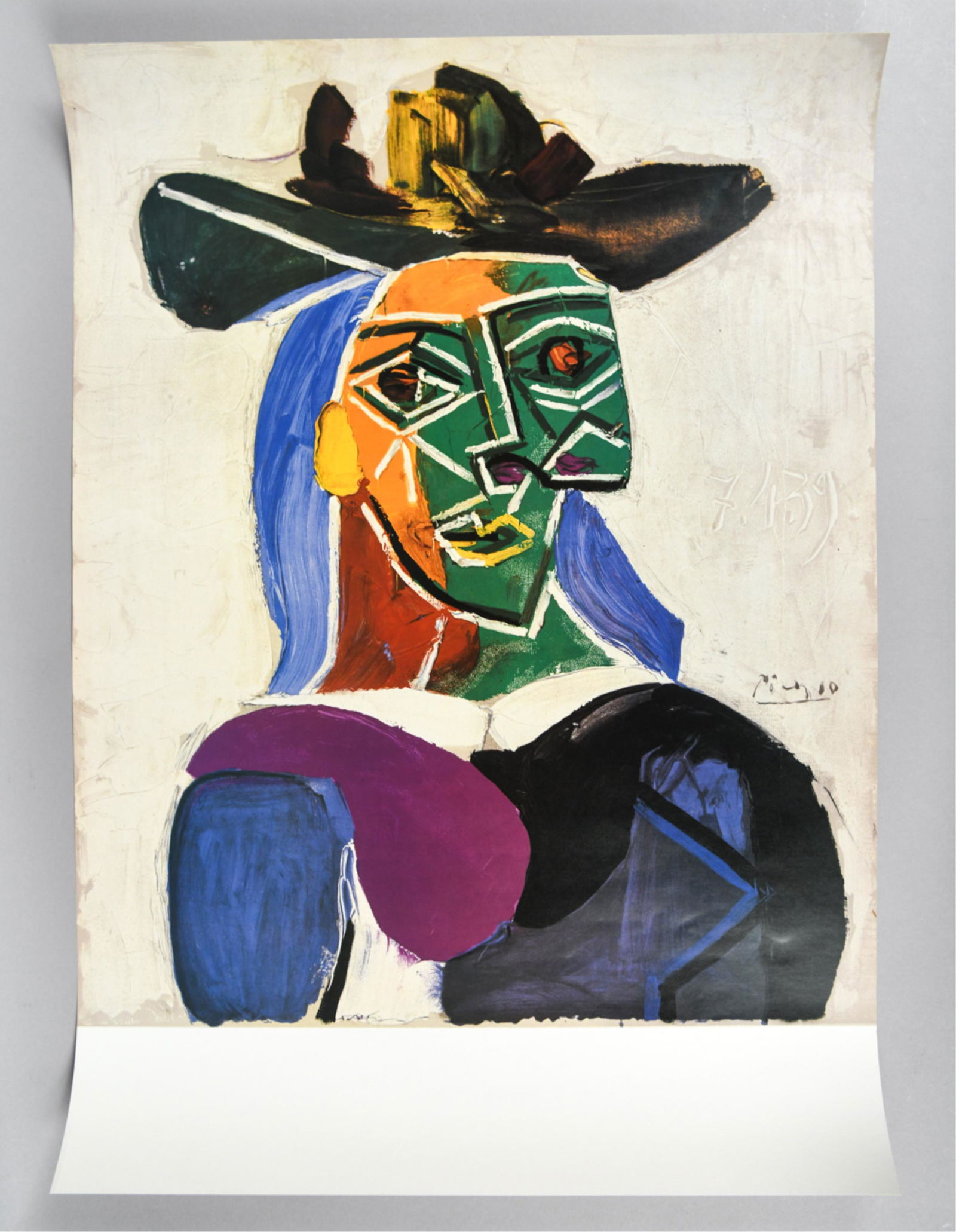 AFTER PICASSO OFFSET LITHOGRAPH POSTER PROOF (1 of 7)