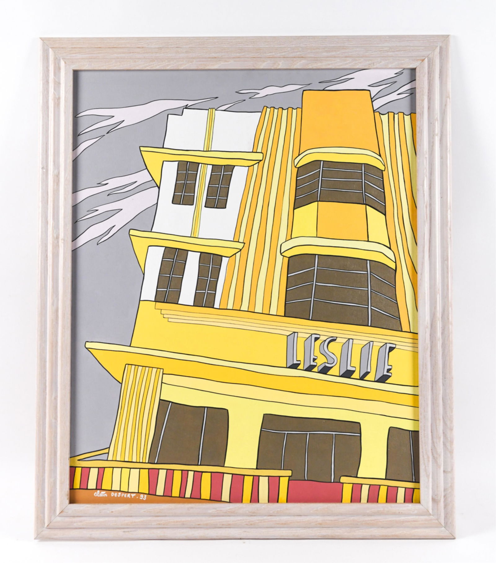 ALAIN DESPERT POP-ART STYLE ACRYLIC ON CANVAS (1 of 11)