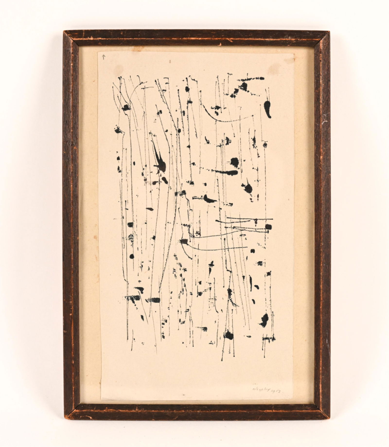 LEWIN ALCOPLEY, AMERICAN (1910-1992) ABSTRACT (1 of 12)