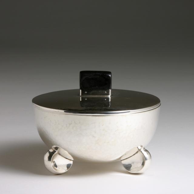 .800 SILVER GERMAN ART DECO BOX (1 of 8)