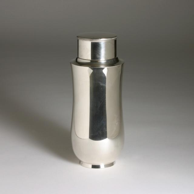 MID-CENTURY .830 SILVER COCKTAIL SHAKER (1 of 10)