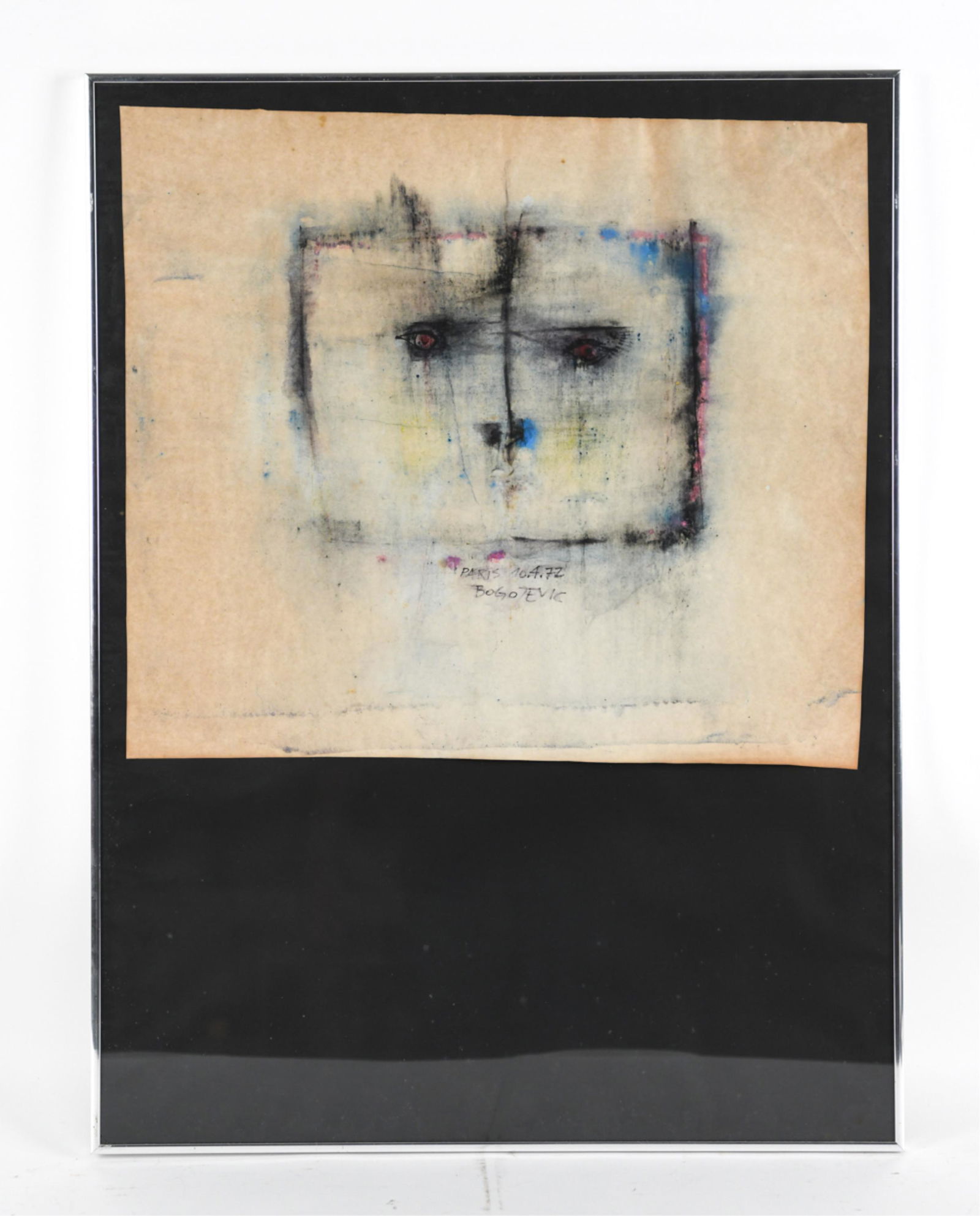 SLAVALJUB SLAVA BOGOJEVIC MODERN ABSTRACT 1972 (1 of 10)