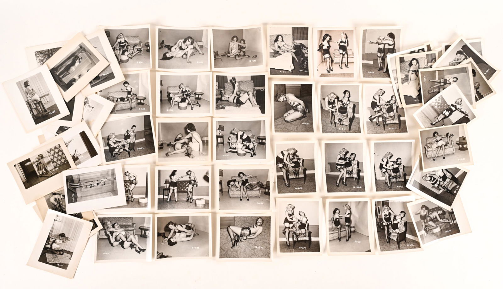 GROUPING OF VINTAGE STAGED BDSM PHOTOS (1 of 17)