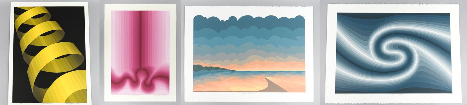 (4) ROY AHLGREN (1927-2011) SILKSCREENS (1 of 20)