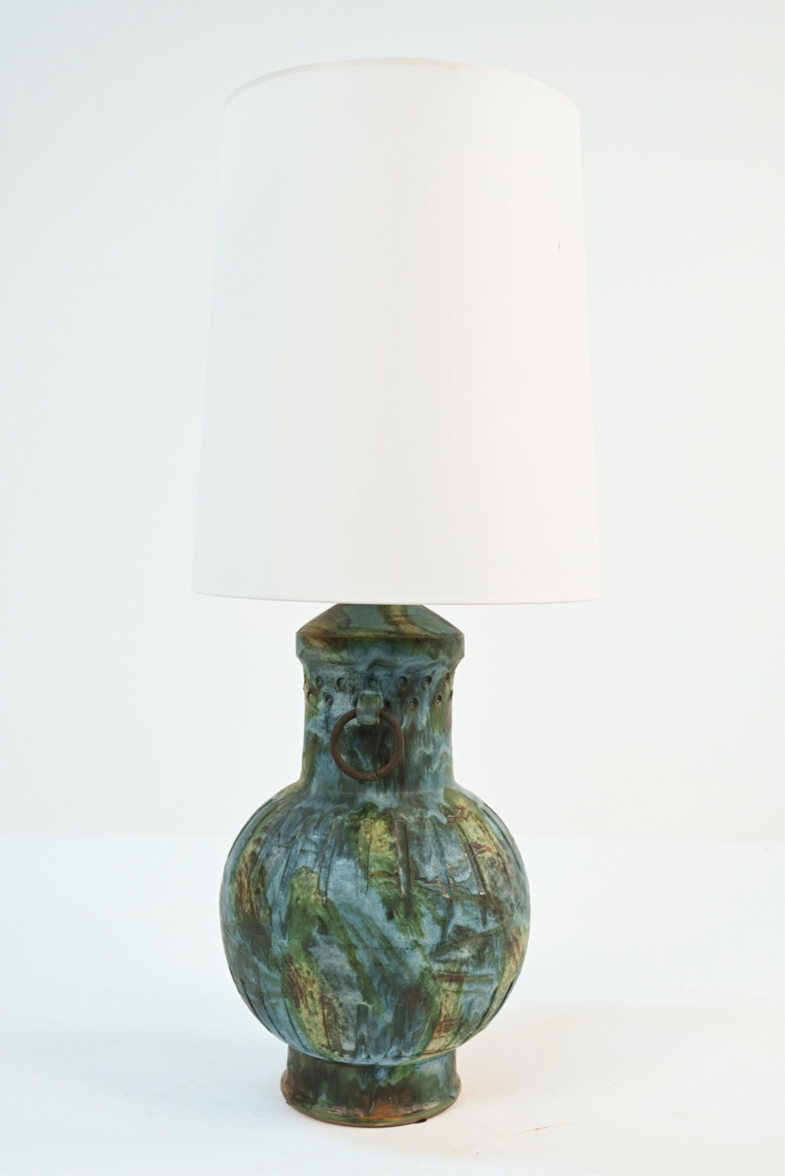 C. 1960'S ALVINO BAGNI FOR RAYMOR CERAMIC LAMP (1 of 12)