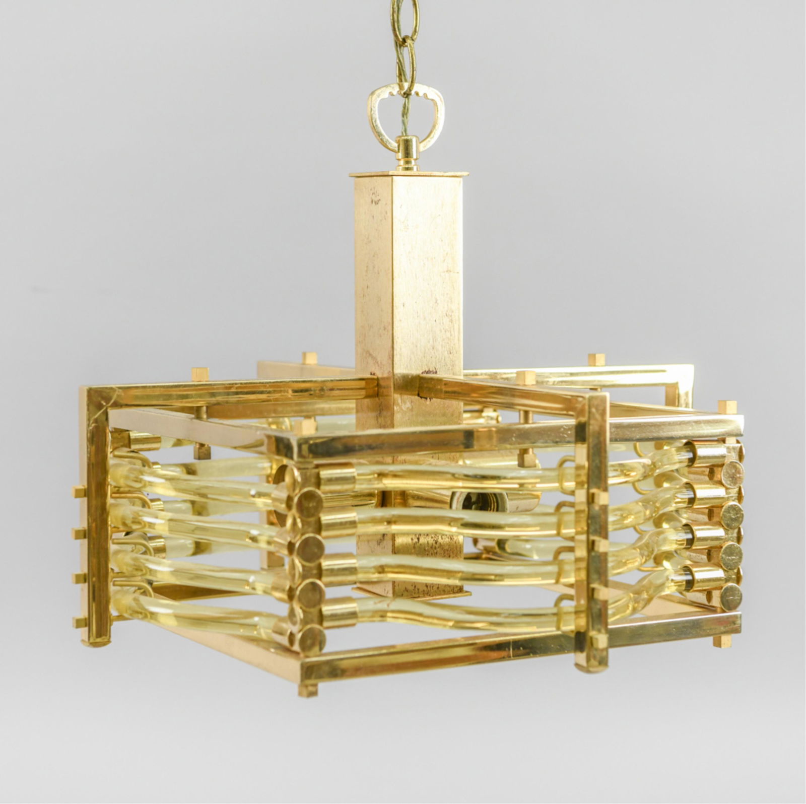 GAETANO SCOLARI SPACE-AGE CHANDELIER (1 of 10)