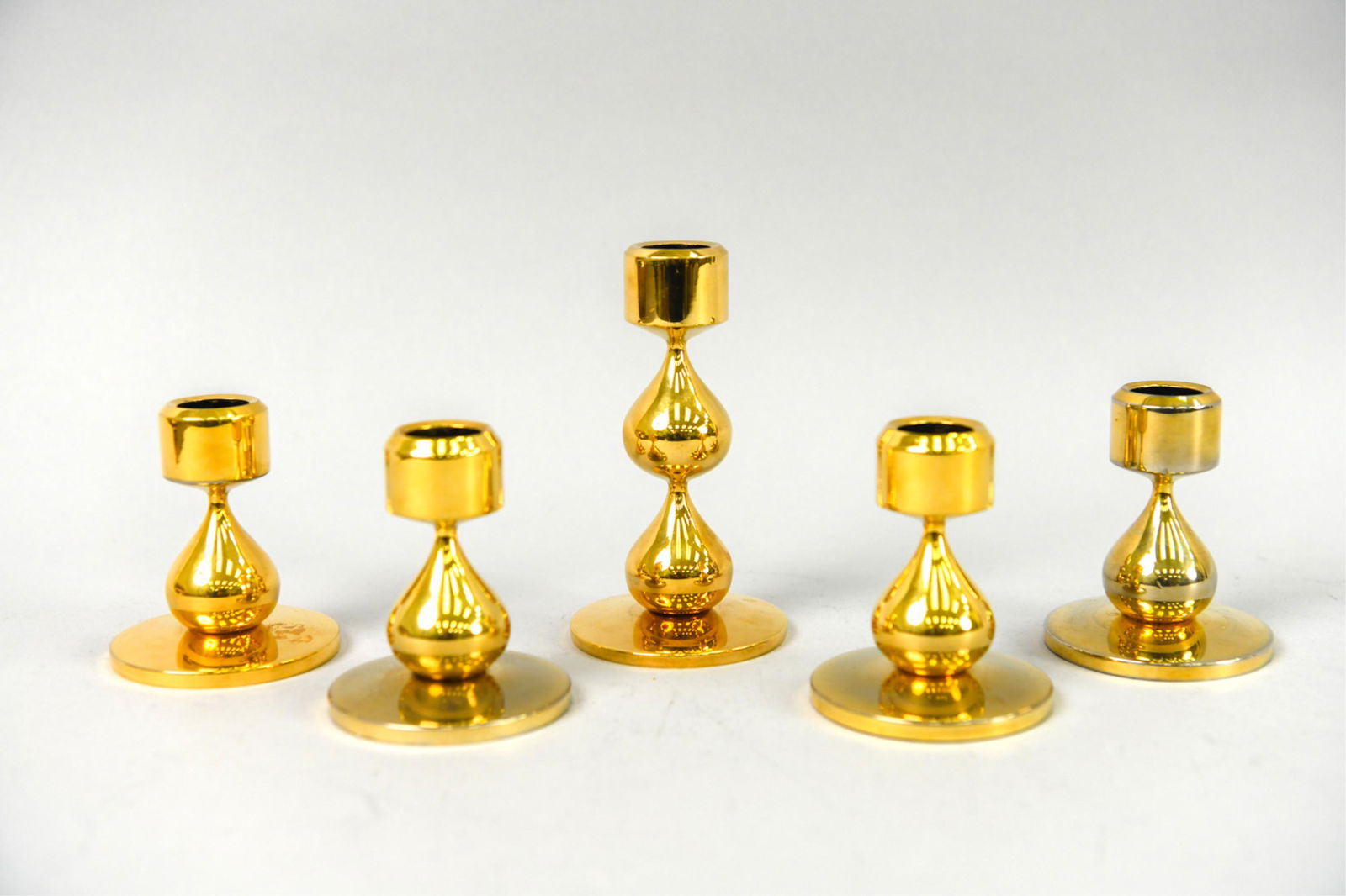 (5) HUGO ASMUSSEN DANISH CANDLESTICKS, 1970'S (1 of 11)