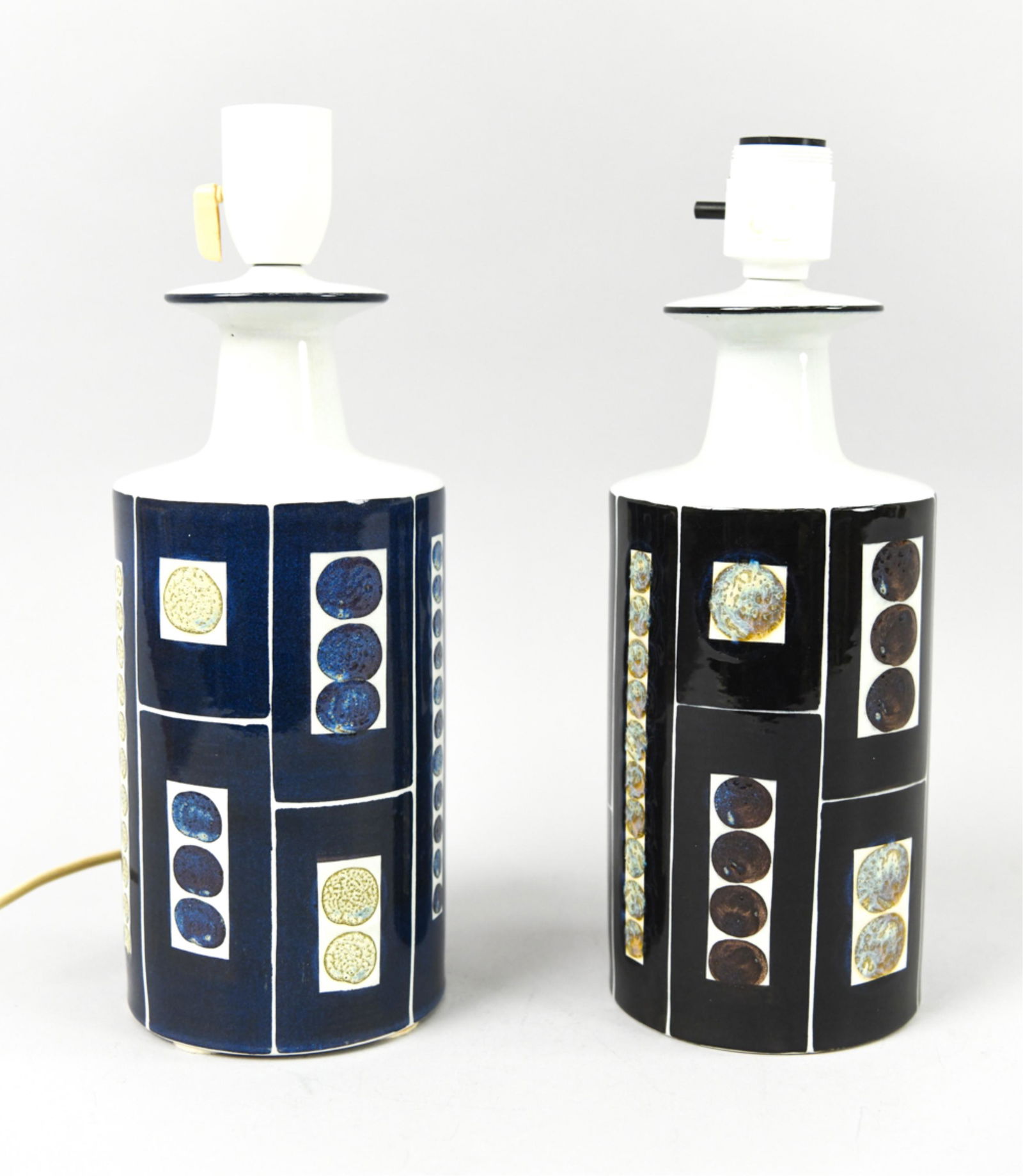 (2) FOG & MORUP DANISH CERAMIC LAMPS, 1970'S (1 of 15)