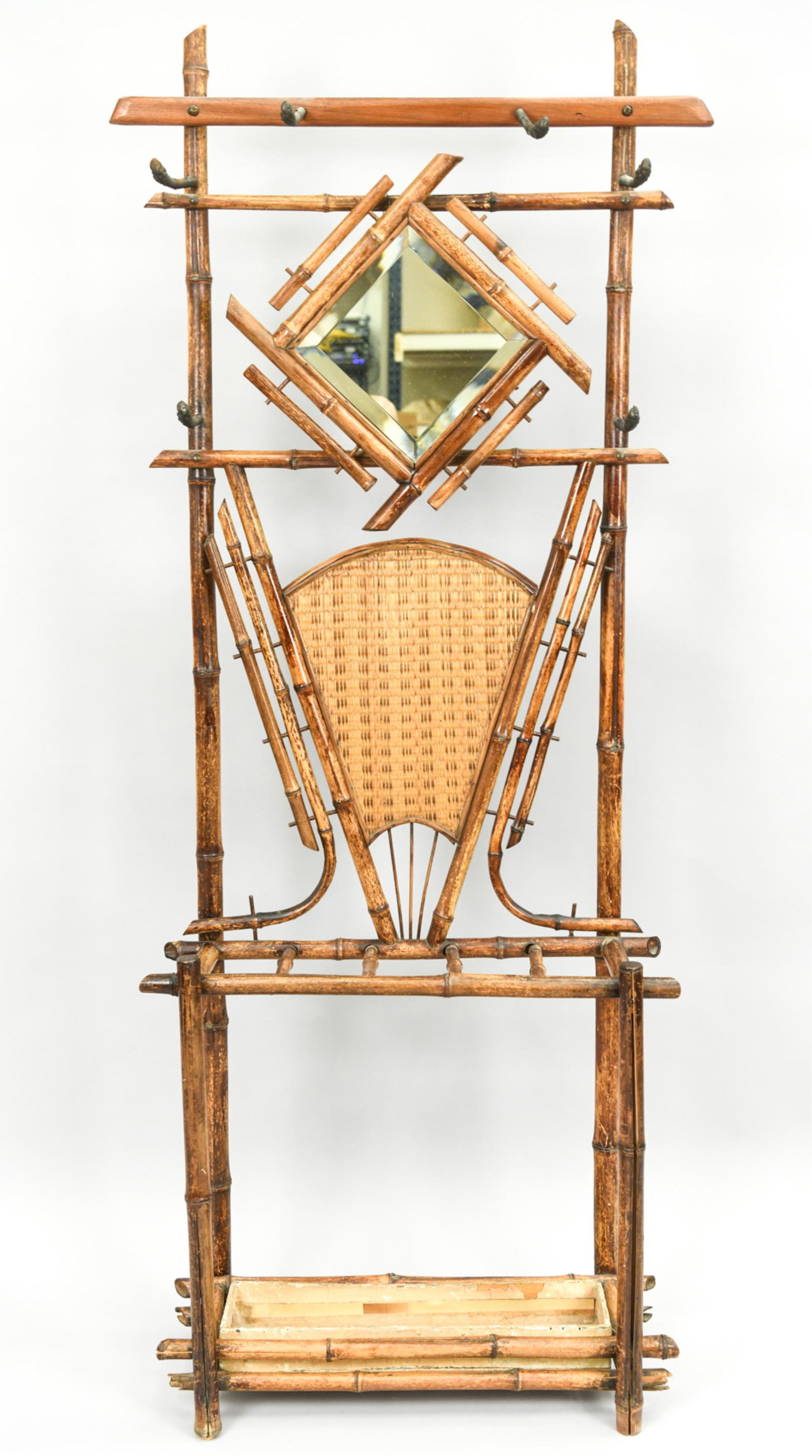 19TH C. BAMBOO HALL TREE (1 of 15)