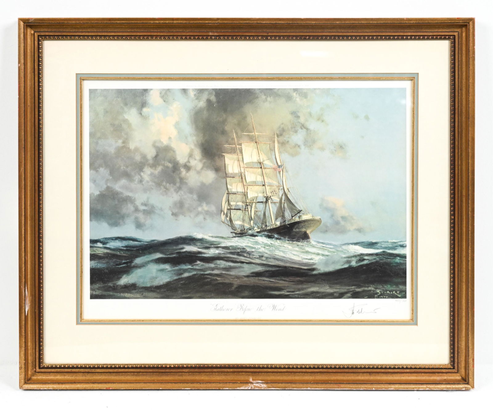 JOHN STOBART SIGNED PRINT (1 of 9)