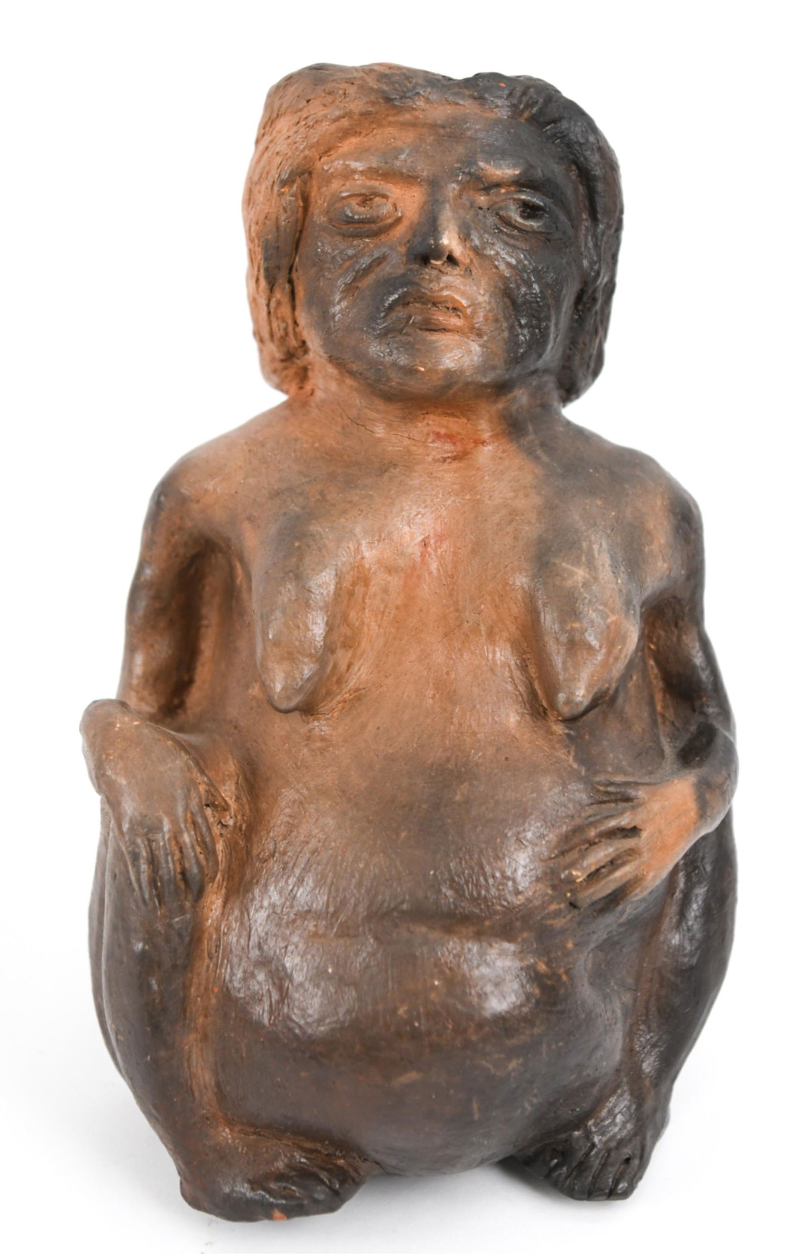 GEORGIA BLIZZARD OUTSIDER ART CERAMIC VESSEL (1 of 14)