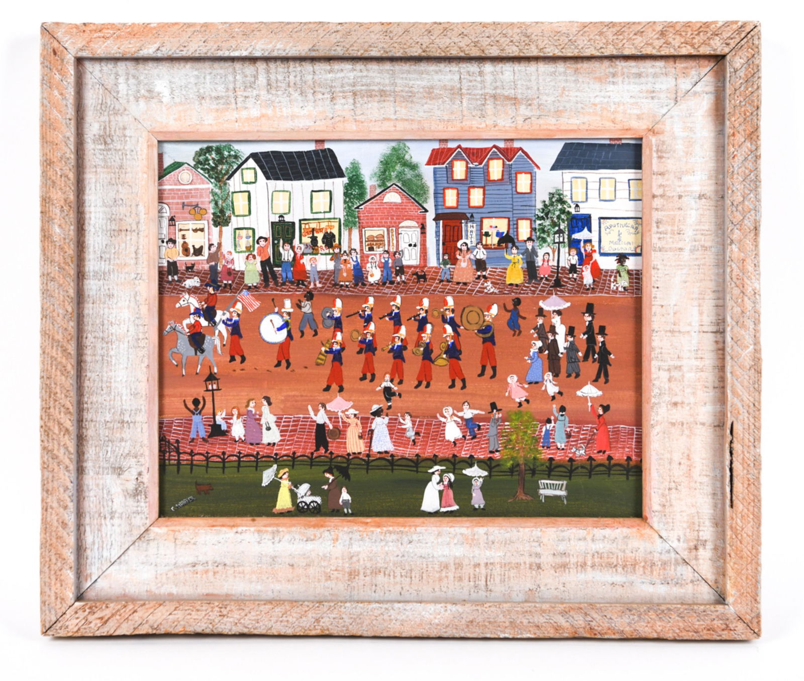 CHER SHAFFER, GEORGIA (B. 1948) OUTSIDER ART (1 of 12)