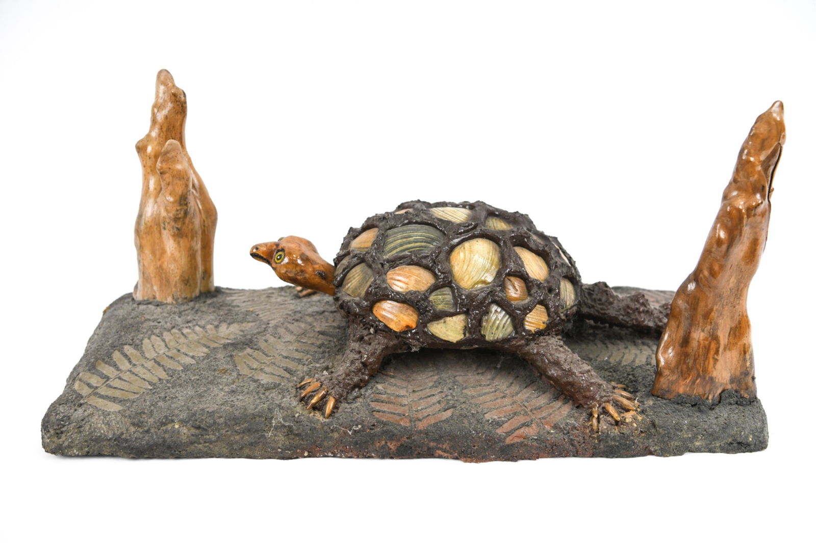 QJ STEPHENSON (1920-1997) "PREHISTORIC ART" TURTLE (1 of 14)