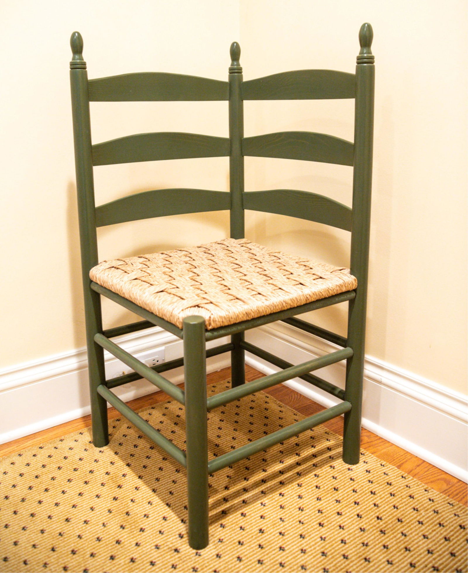 LADDER BACK CORNER CHAIR (1 of 10)