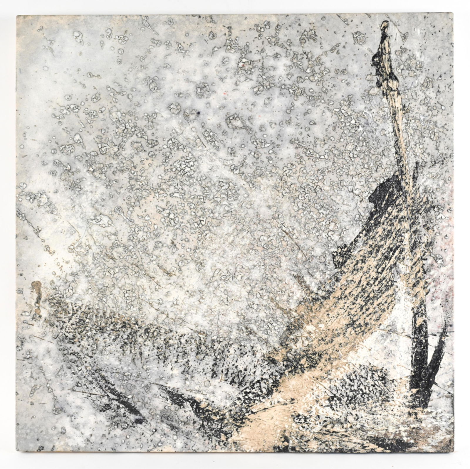 CONTEMPORARY TEXTURED ABSTRACT O/C (1 of 8)