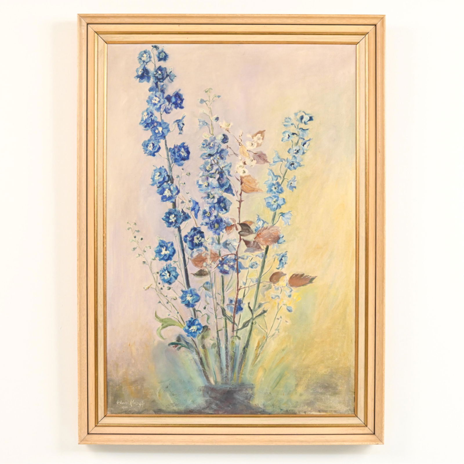 ELLEN KROGH DANISH MID-CENTURY O/C STILL LIFE (1 of 12)