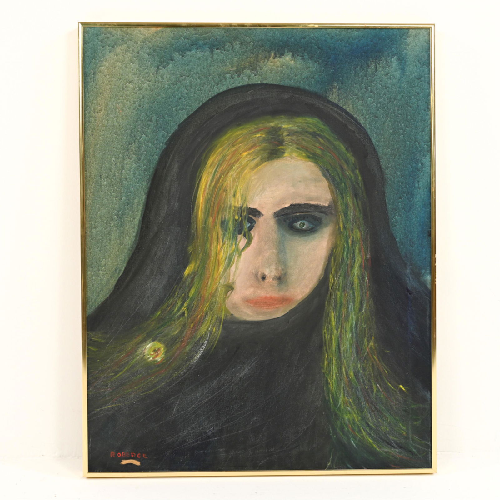 ROLAND ROBERGE (B. 1945) O/C PORTRAIT (1 of 10)