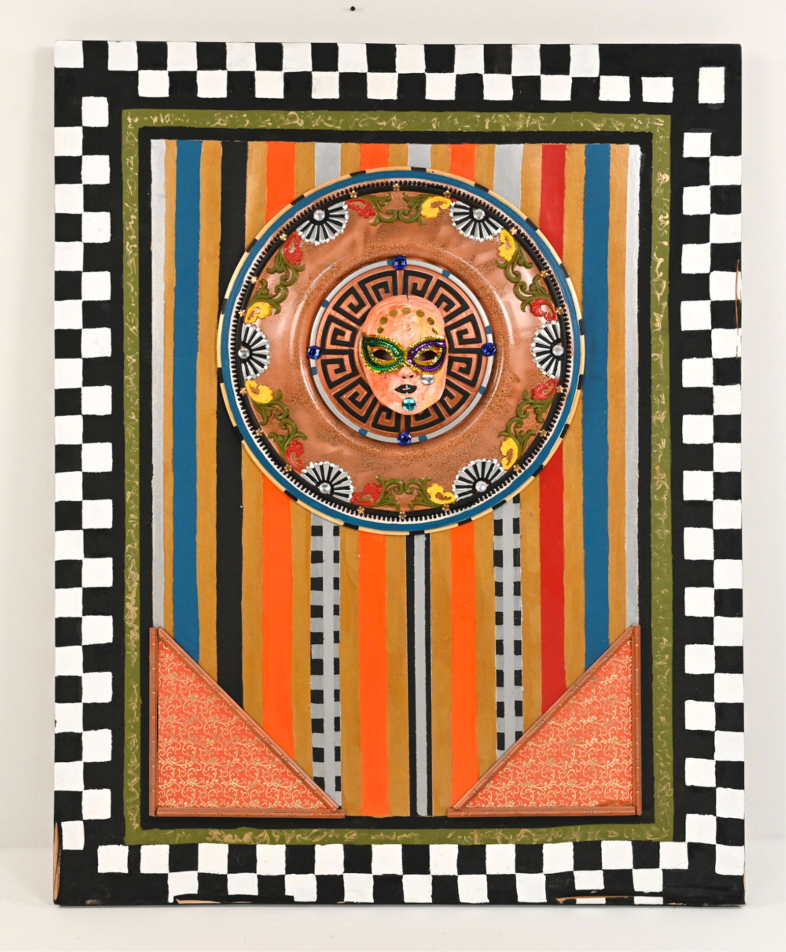 ROLAND ROBERGE (B. 1945) LARGE MIXED MEDIA (1 of 12)