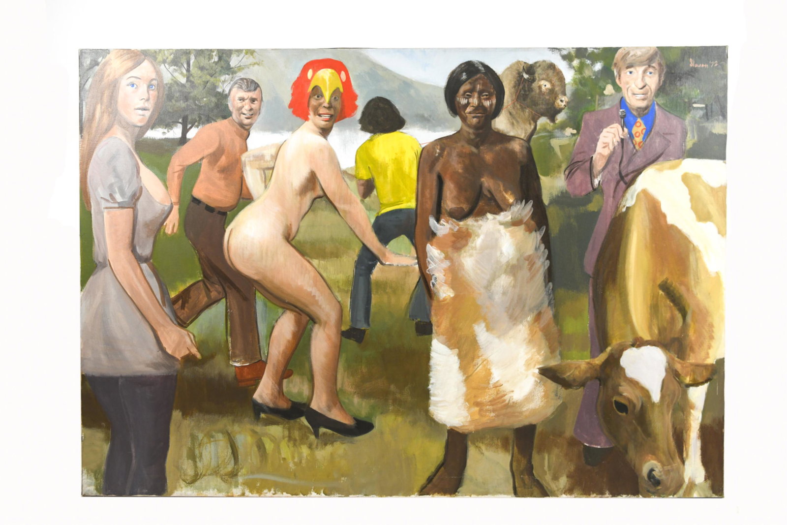 JOSEPH SHANNON, AMERICAN (B. 1933) LARGE A/C (1 of 14)